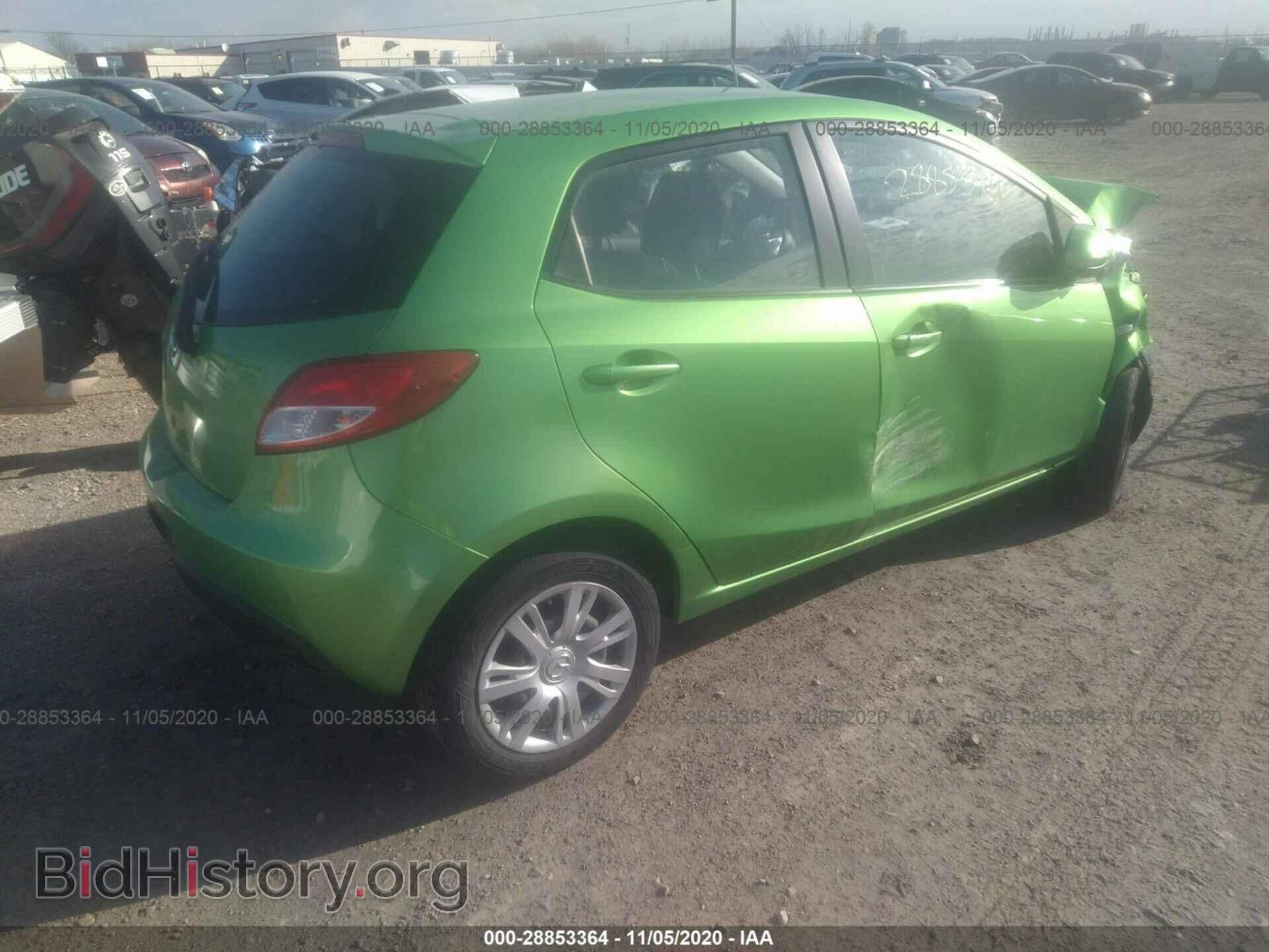 2011 MAZDA MAZDA2 - VIN: JM1DE1HY7B0114650 - Фото 4