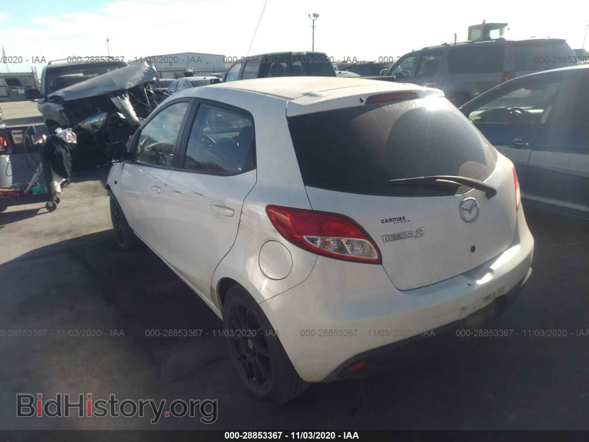 2012 MAZDA MAZDA2 - VIN: JM1DE1KY4C0149981 - Фото 3