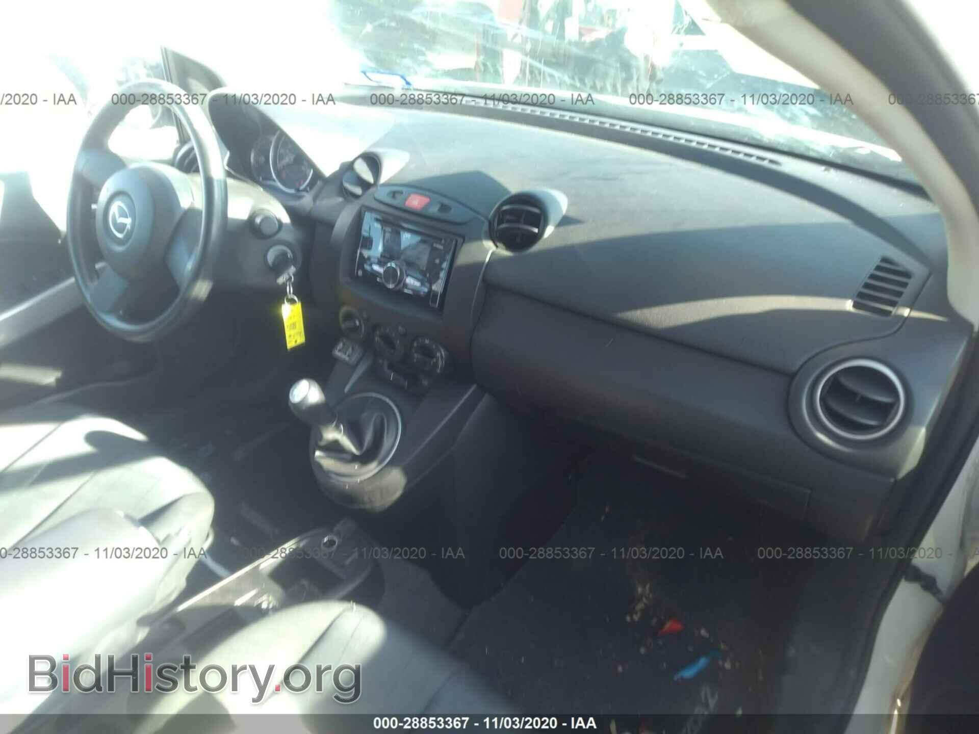 2012 MAZDA MAZDA2 - VIN: JM1DE1KY4C0149981 - Фото 5