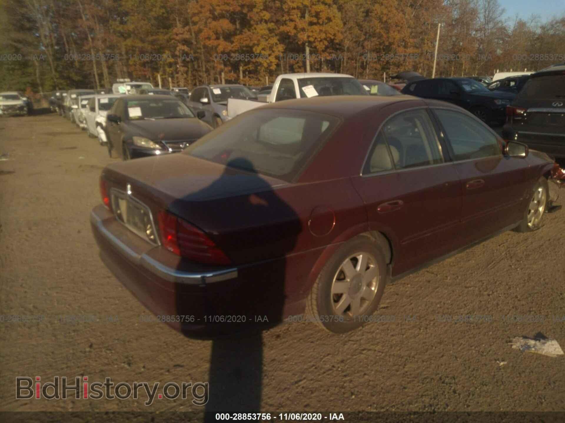 2002 LINCOLN LS - VIN: 1LNHM86S92Y705619 - Фото 4