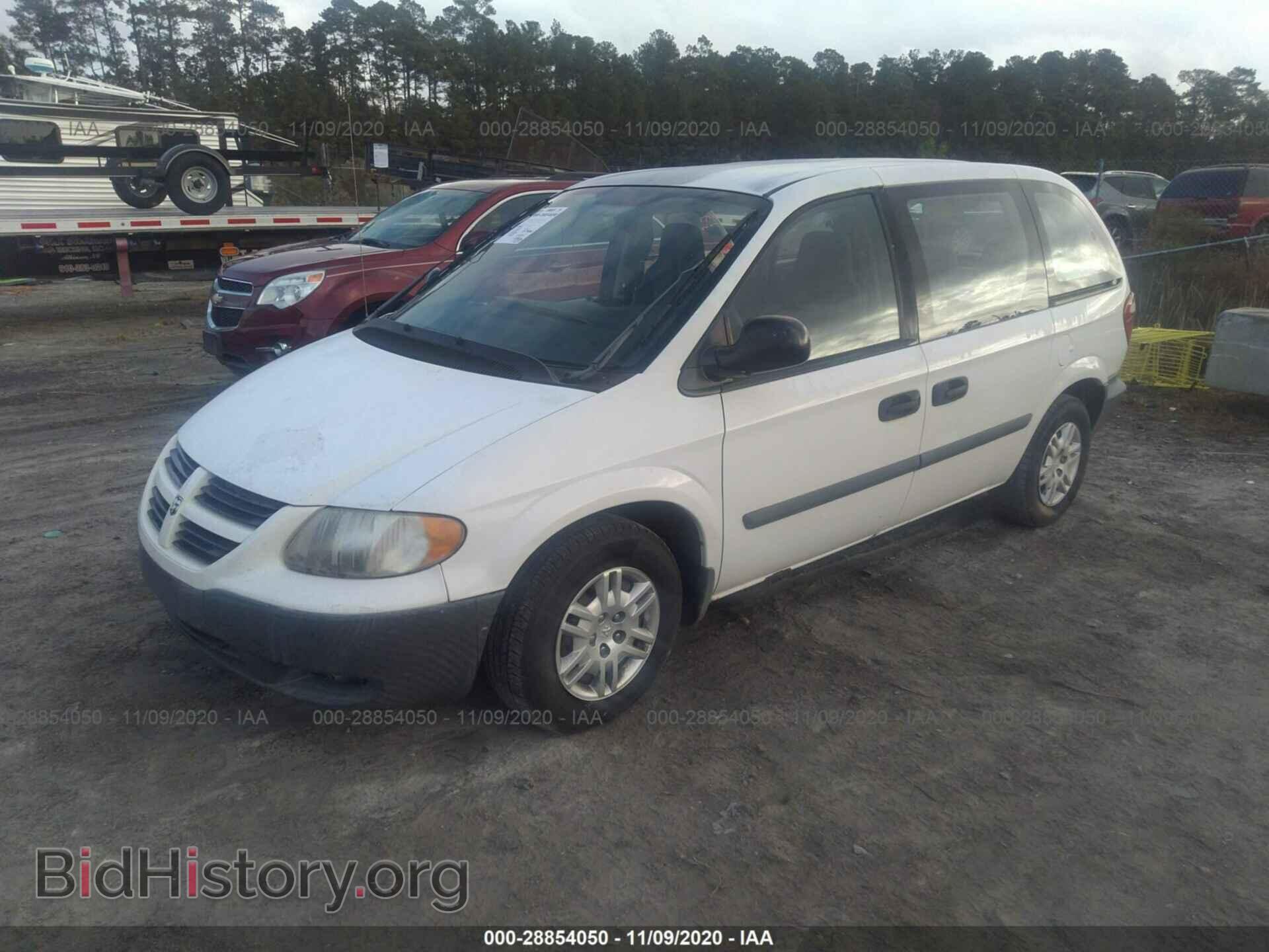2005 DODGE CARAVAN - VIN: 1D4GP25E75B307626 - Фото 2