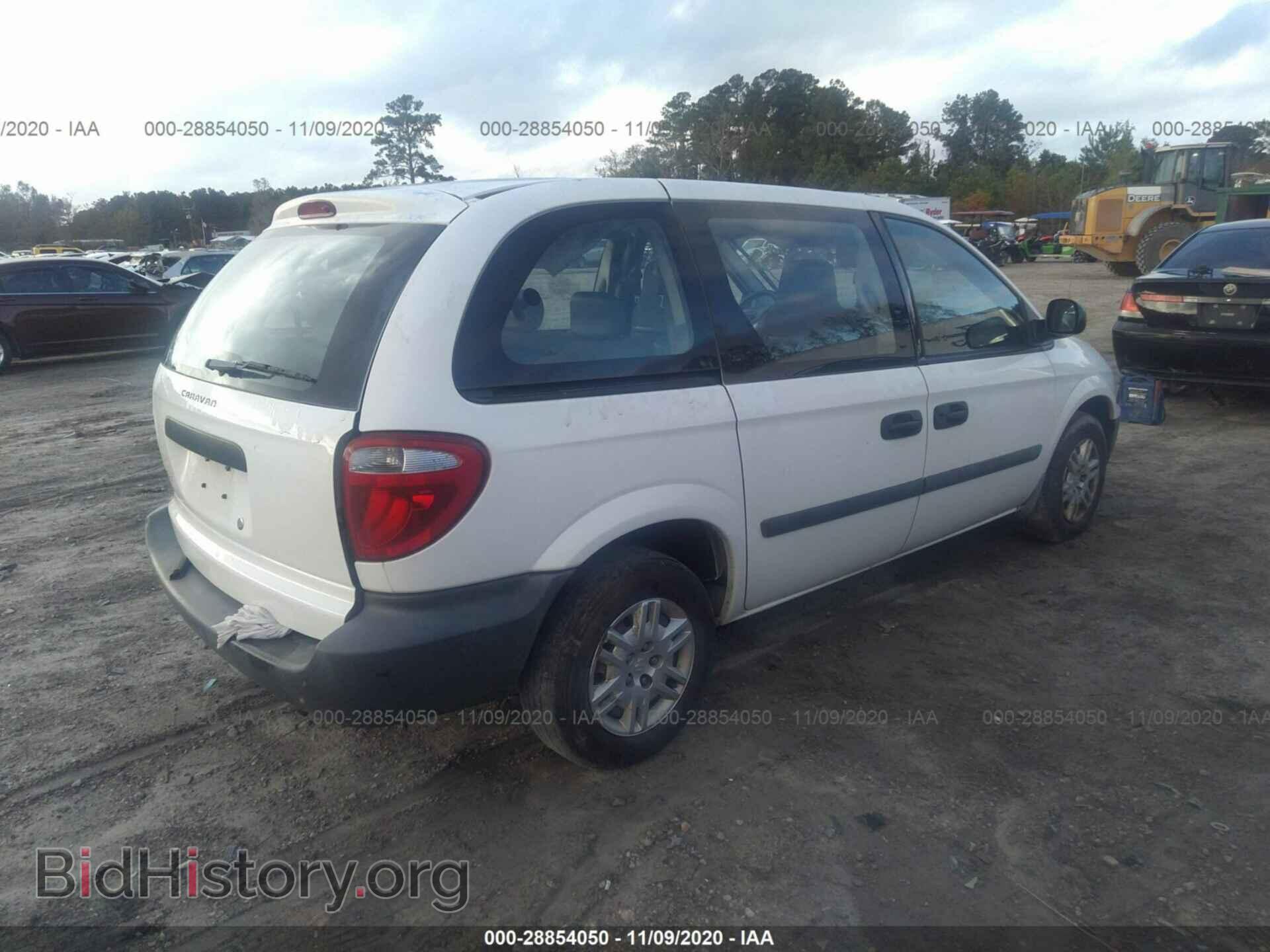 2005 DODGE CARAVAN - VIN: 1D4GP25E75B307626 - Фото 4