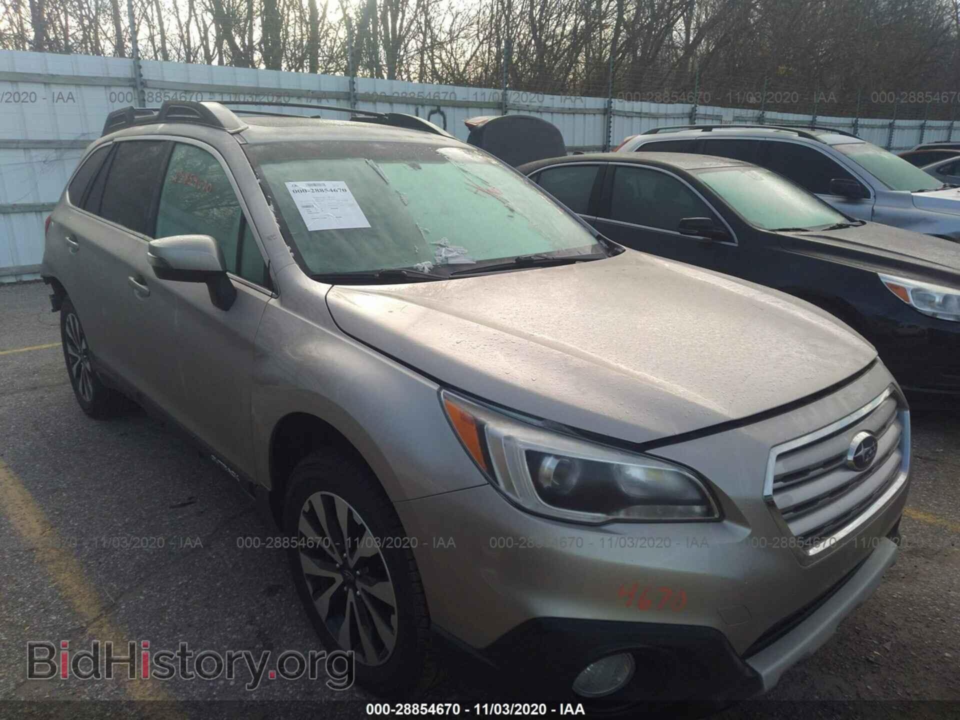 Фотография 4S4BSBLC5F3318445 - SUBARU OUTBACK 2015