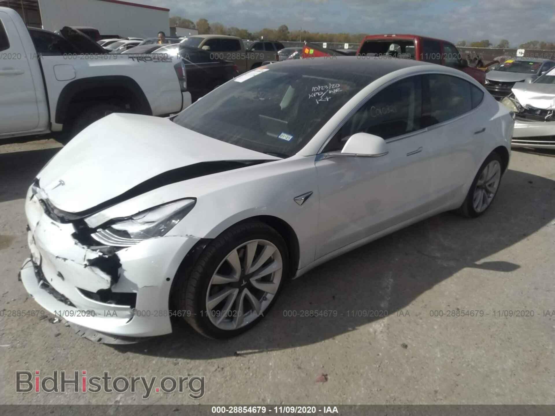 2018 TESLA MODEL 3 - VIN: 5YJ3E1EA0JF161909 - Фото 2