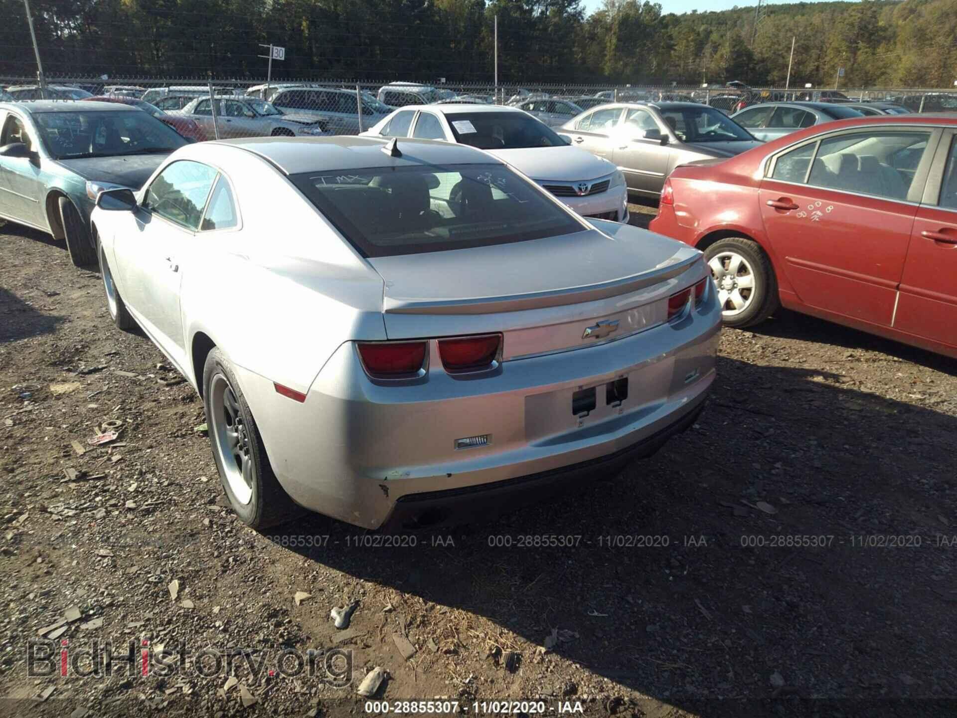 2012 CHEVROLET CAMARO - VIN: 2G1FA1E30C9133327 - Фото 3