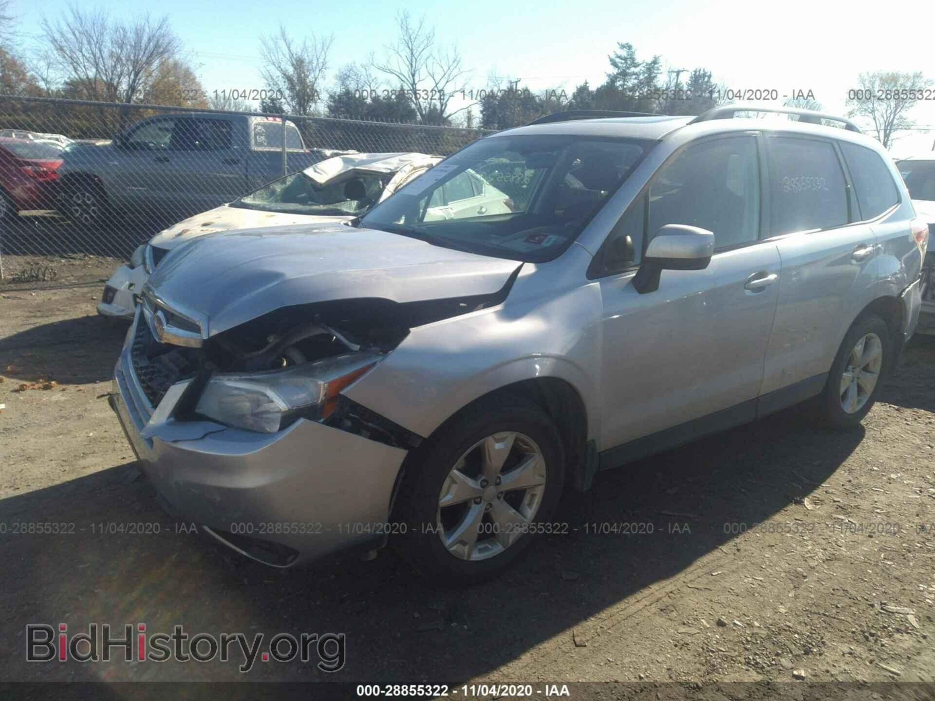 2014 SUBARU FORESTER - VIN: JF2SJAECXEH413665 - Фото 2