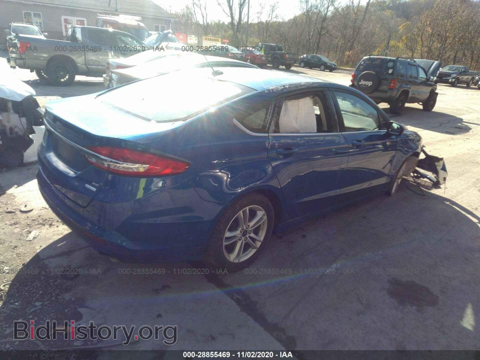 2018 FORD FUSION - VIN: 3FA6P0HD6JR230274 - Фото 4