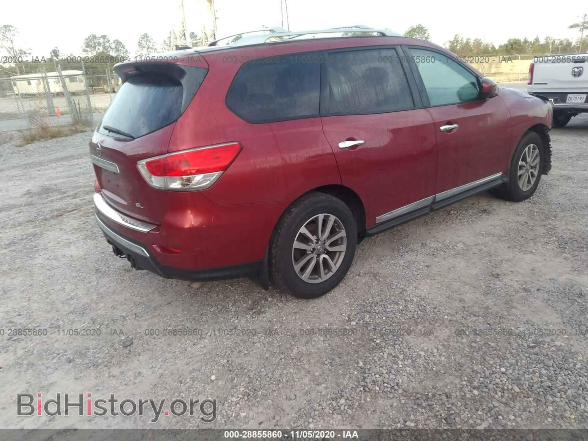2014 NISSAN PATHFINDER - VIN: 5N1AR2MN0EC634955 - Фото 4