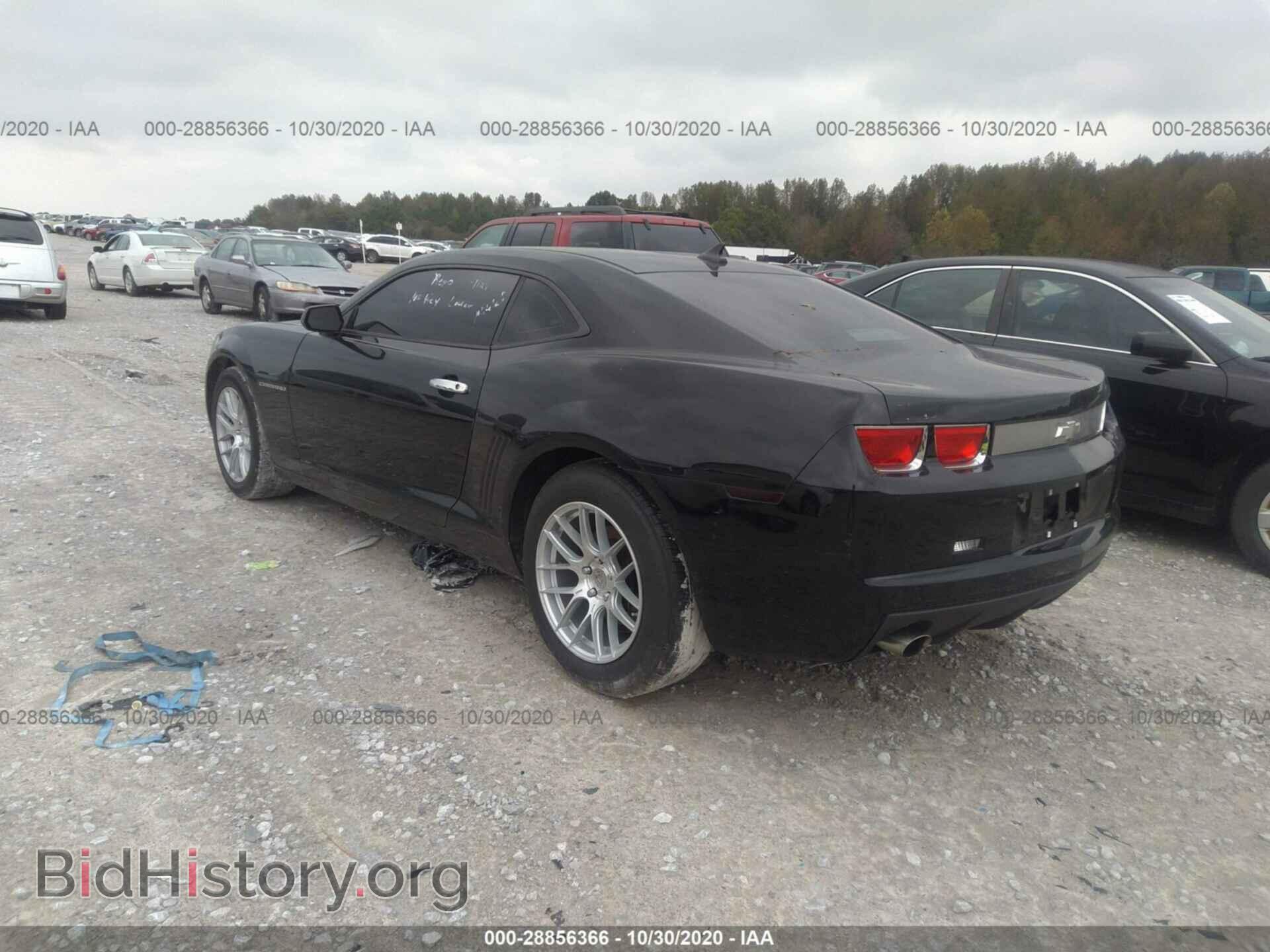 2011 CHEVROLET CAMARO - VIN: 2G1FE1ED8B9165972 - Фото 3
