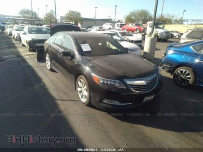 2014 Acura RLX, черный — VIN JH4KC1F34EC001809, IAAI