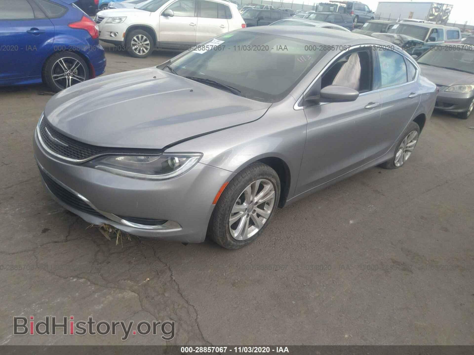 2016 CHRYSLER 200 - VIN: 1C3CCCAB6GN127472 - Фото 2