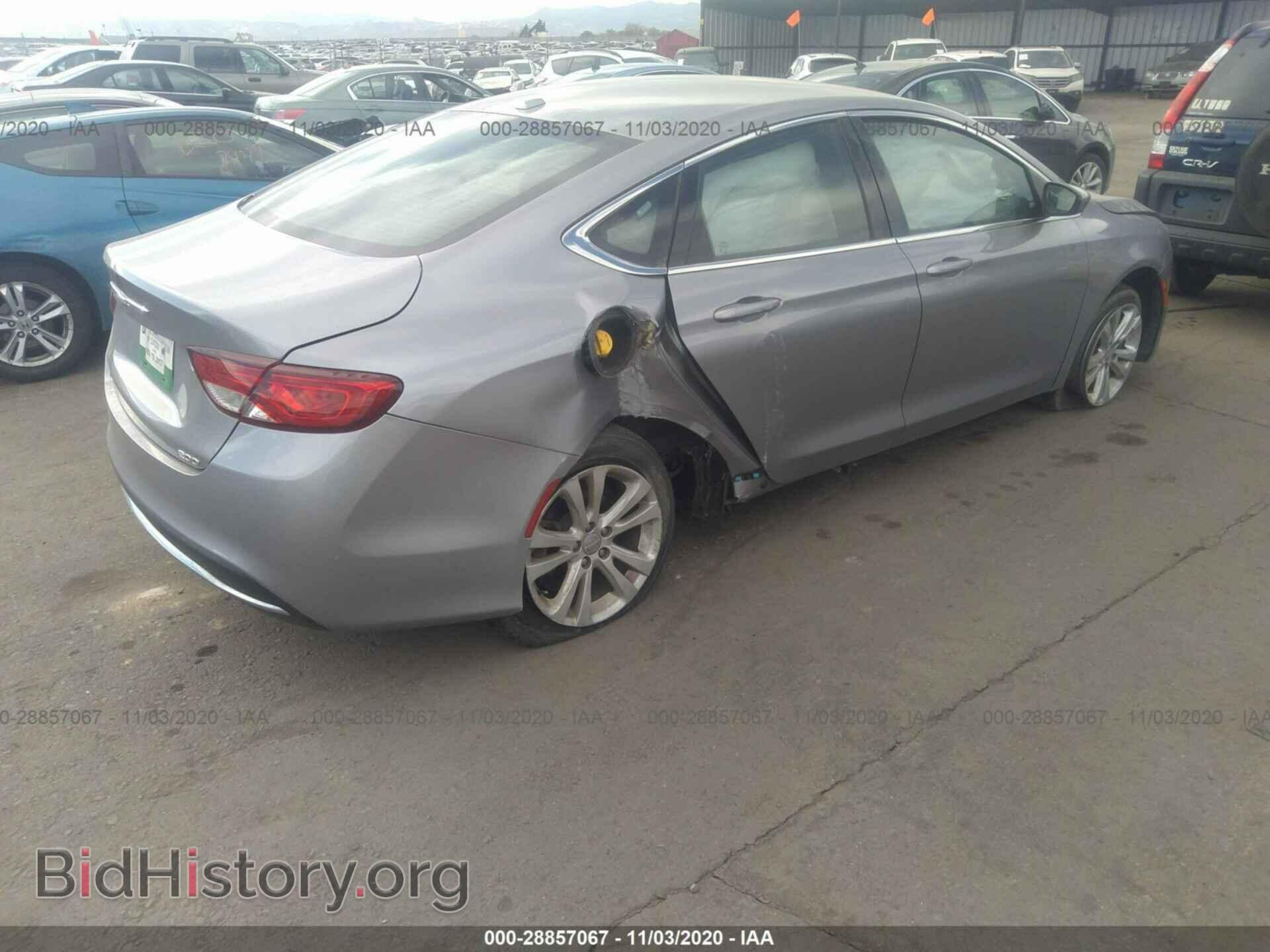 2016 CHRYSLER 200 - VIN: 1C3CCCAB6GN127472 - Фото 4