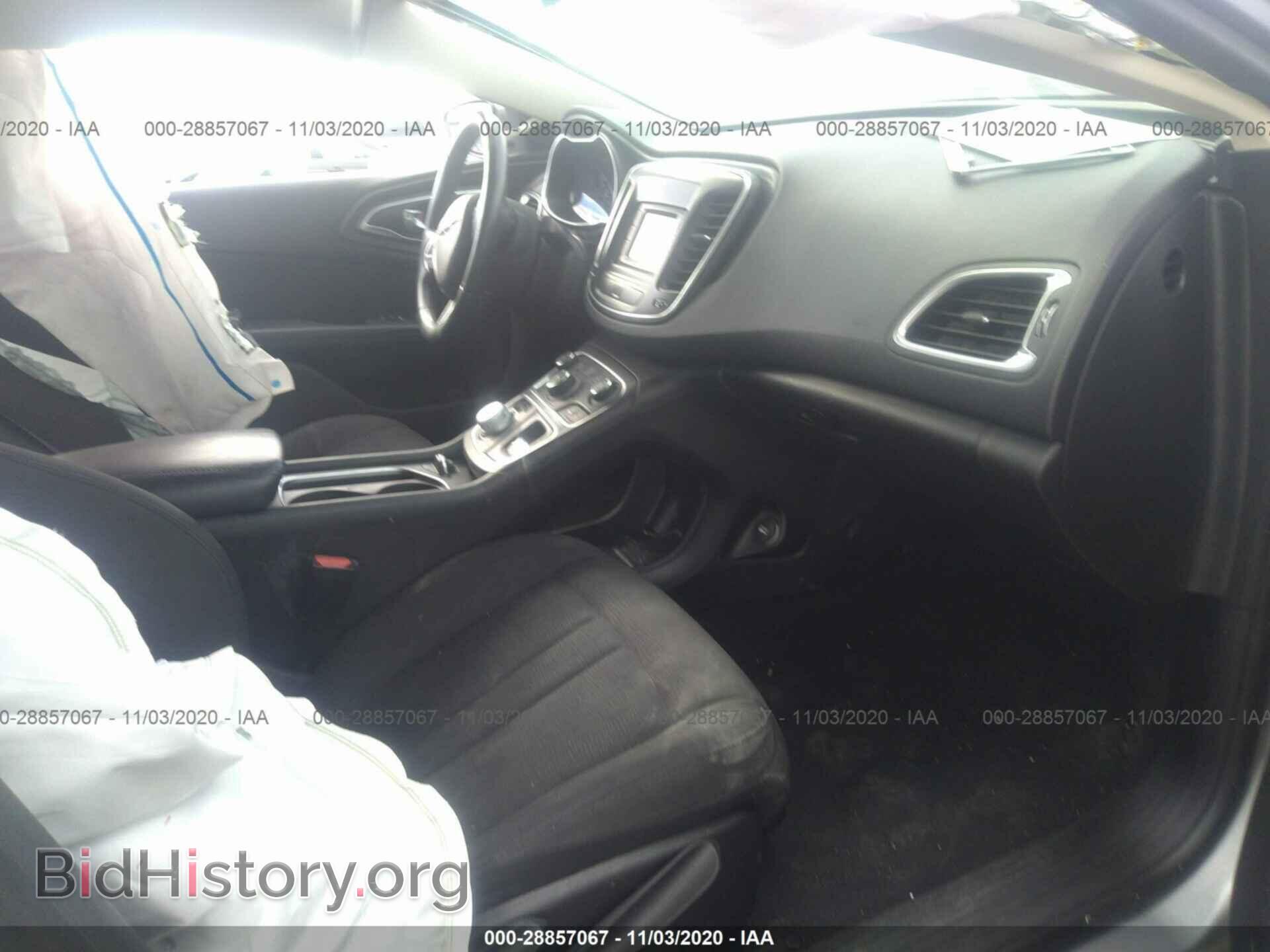 2016 CHRYSLER 200 - VIN: 1C3CCCAB6GN127472 - Фото 5