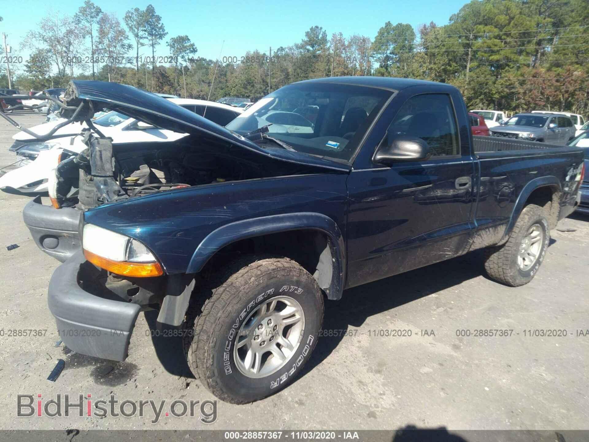 2003 DODGE DAKOTA - VIN: 1D7GG16XX3S294123 - Фото 2