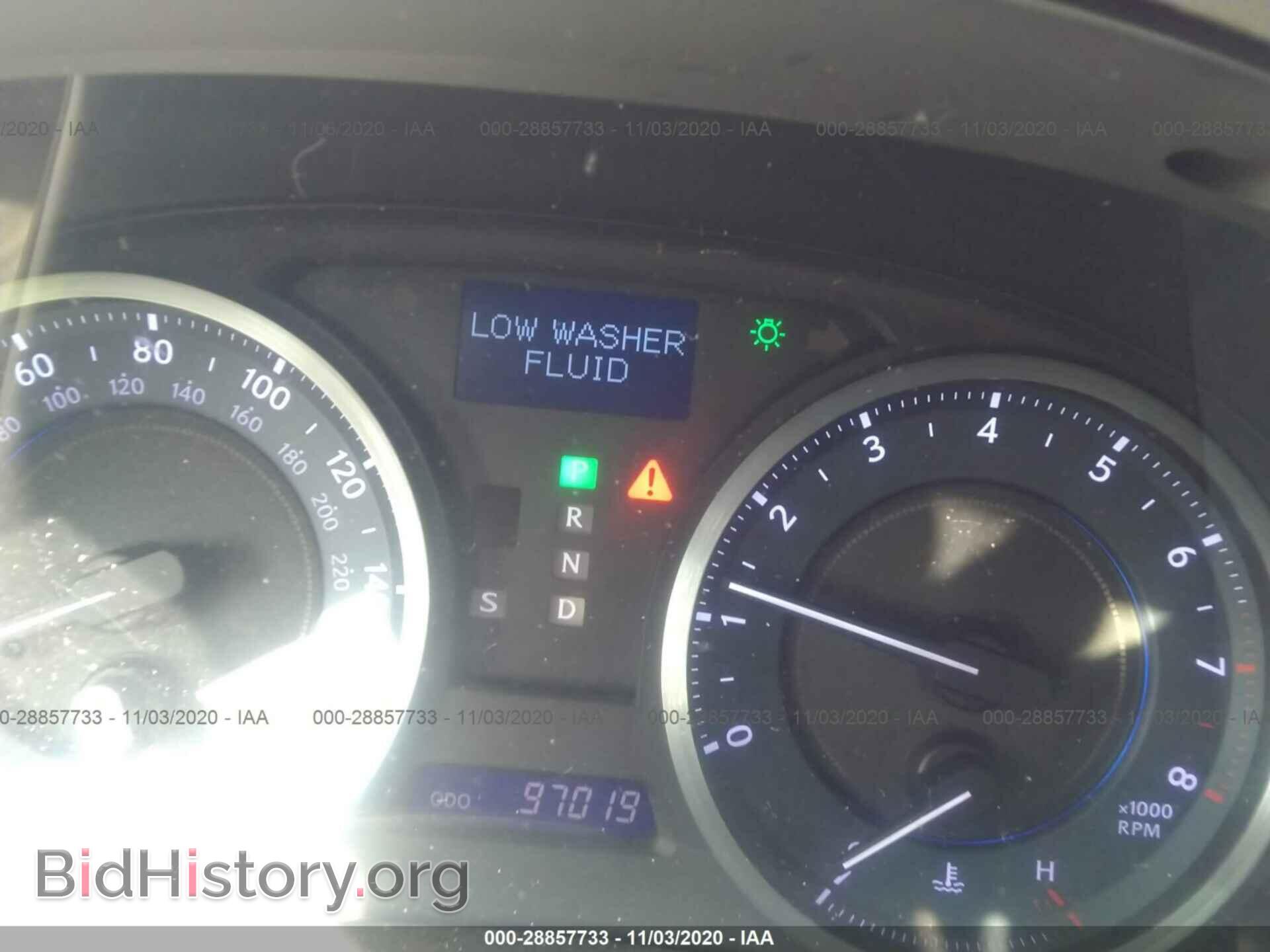 2011 LEXUS IS 350 - VIN: JTHCE5C24B5001794 - Фото 7