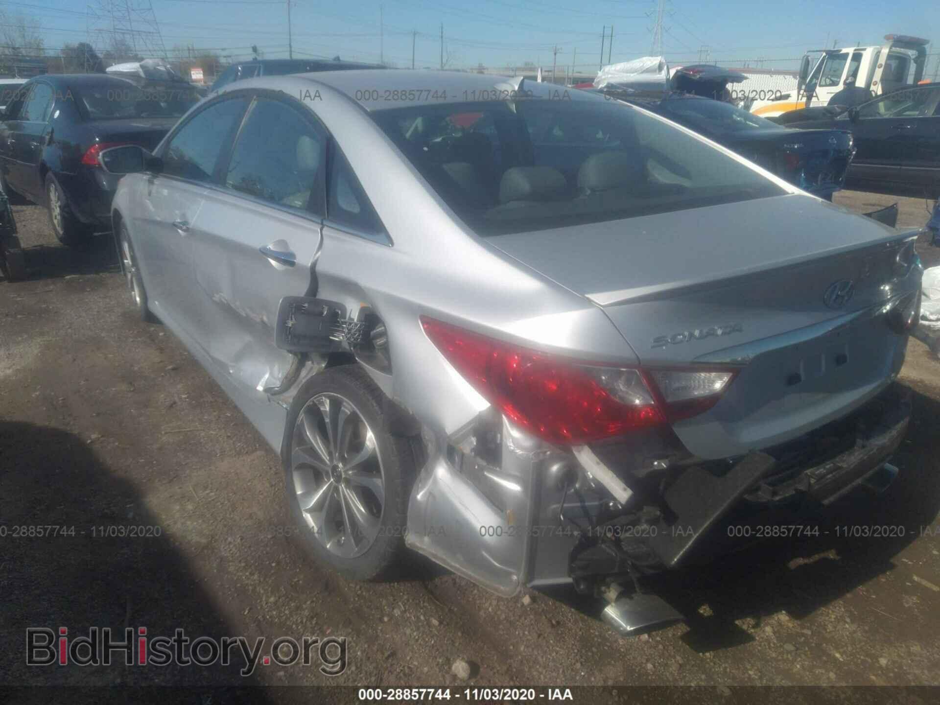 2014 HYUNDAI SONATA - VIN: 5NPEC4AC3EH835727 - Фото 3
