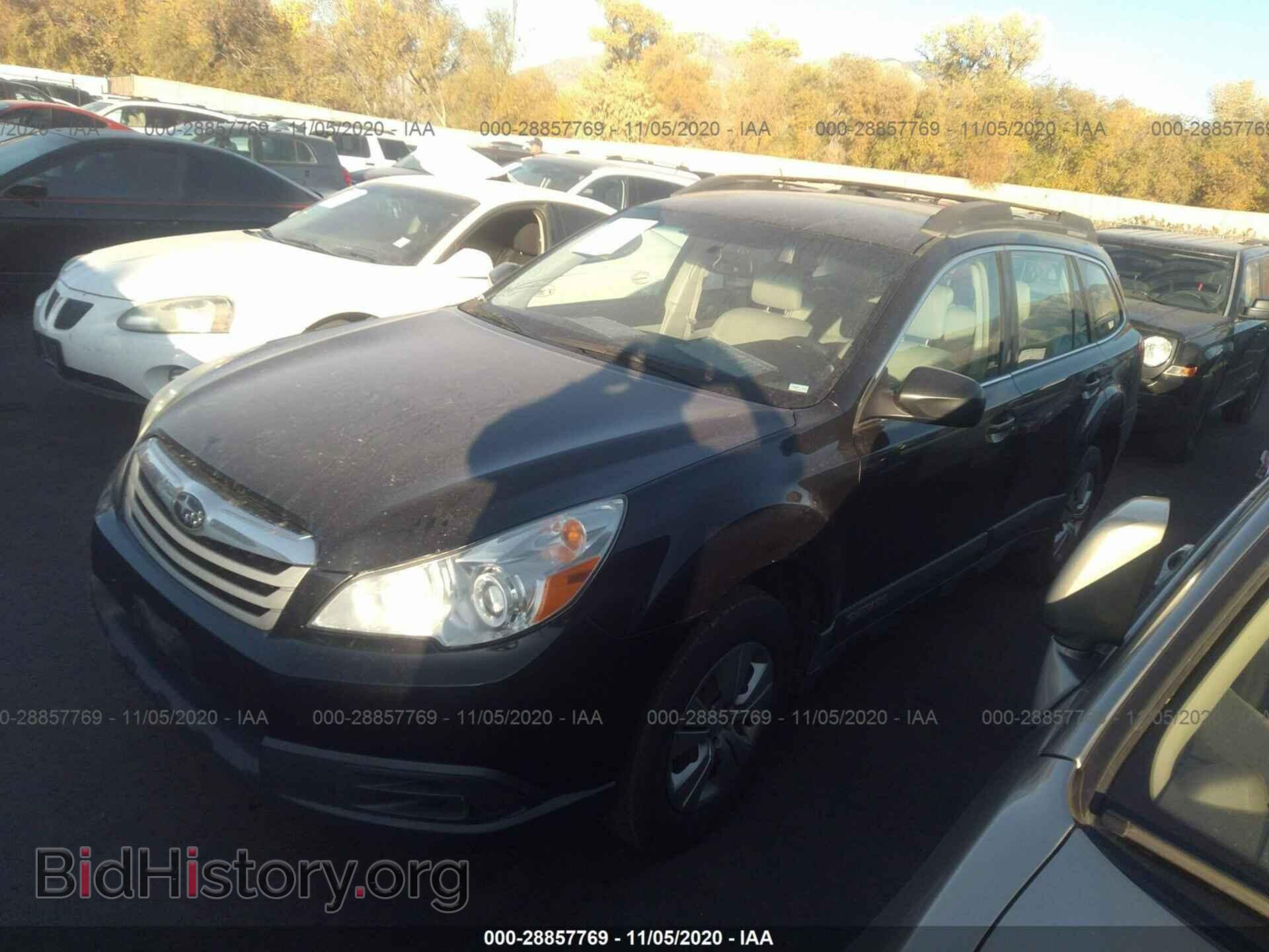 2010 SUBARU OUTBACK - VIN: 4S4BRBAC2A3326445 - Фото 2