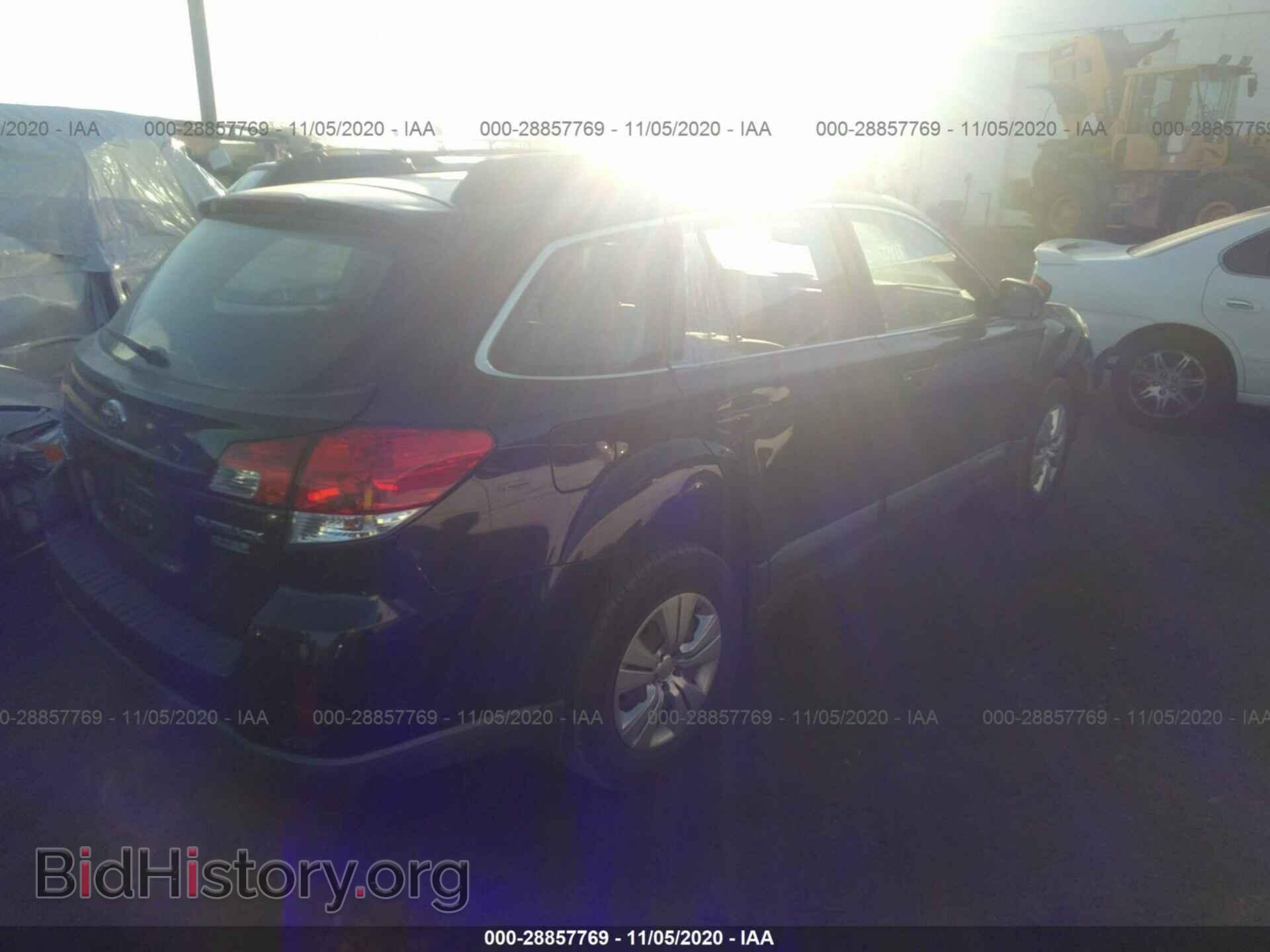 2010 SUBARU OUTBACK - VIN: 4S4BRBAC2A3326445 - Фото 4