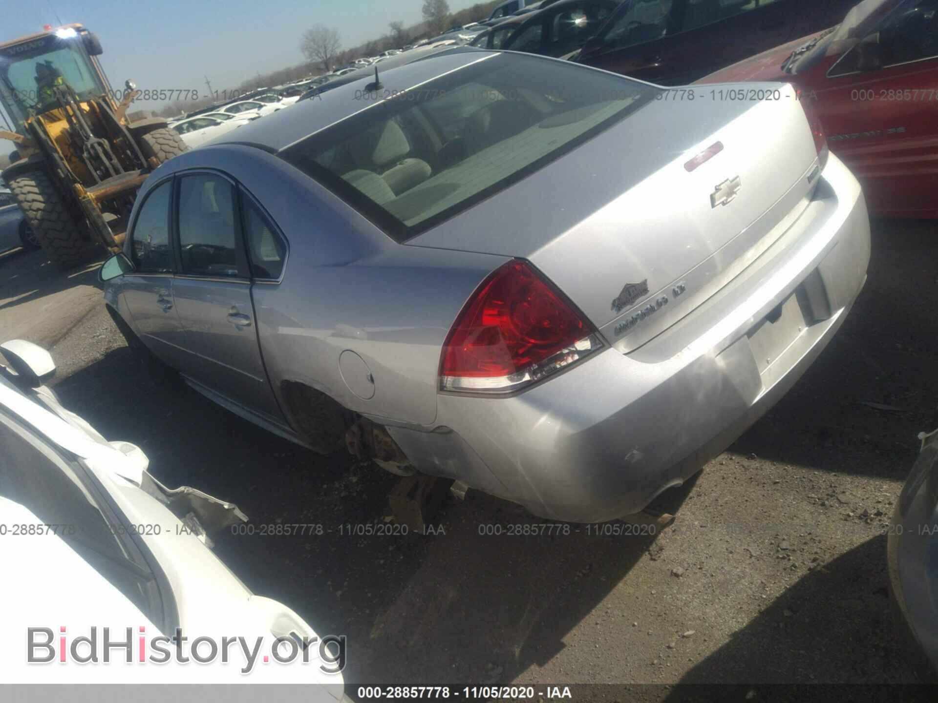 2012 CHEVROLET IMPALA - VIN: 2G1WB5E31C1306341 - Фото 3