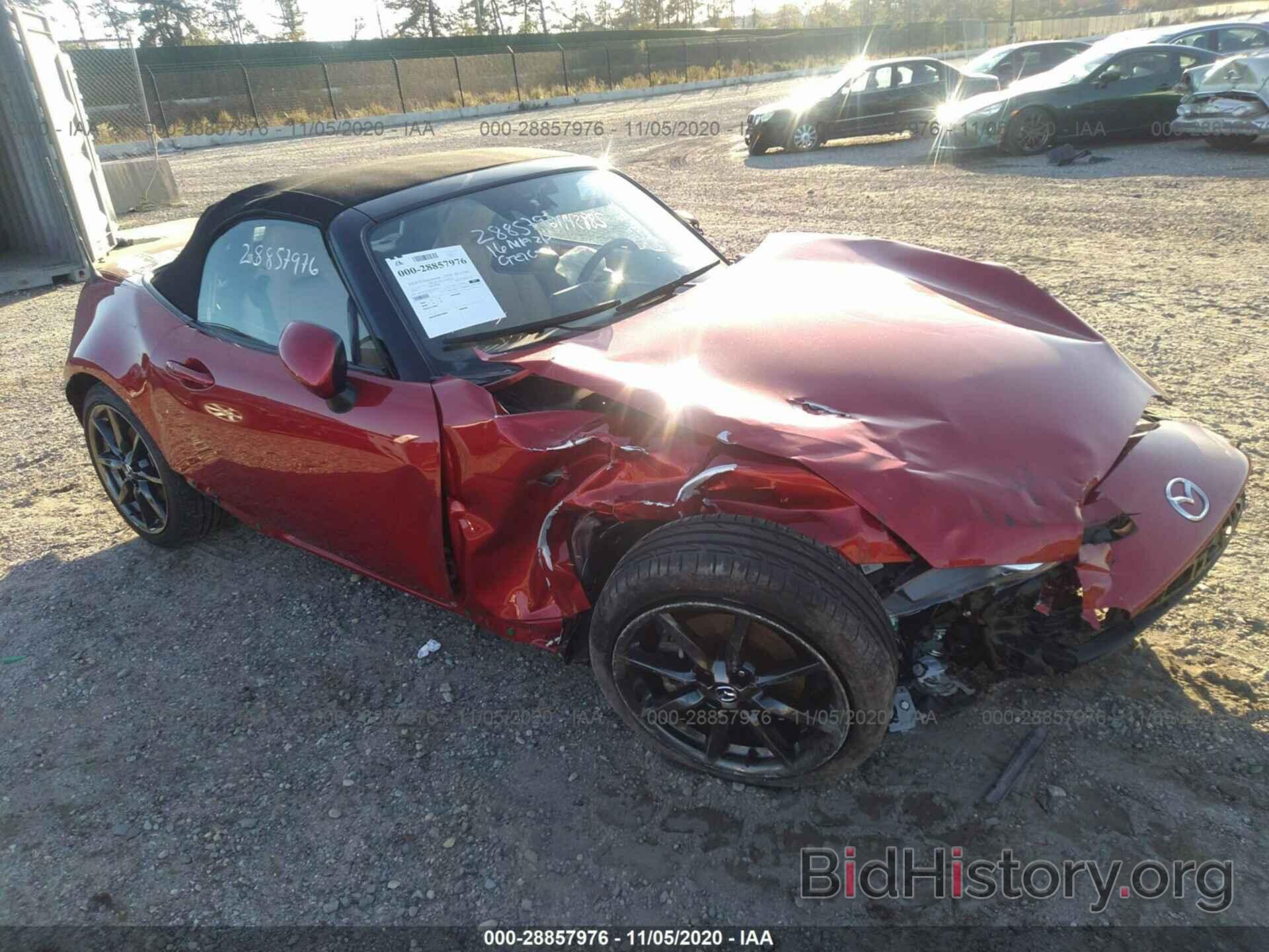 Photo JM1NDAD78G0100929 - MAZDA MX-5 MIATA 2016