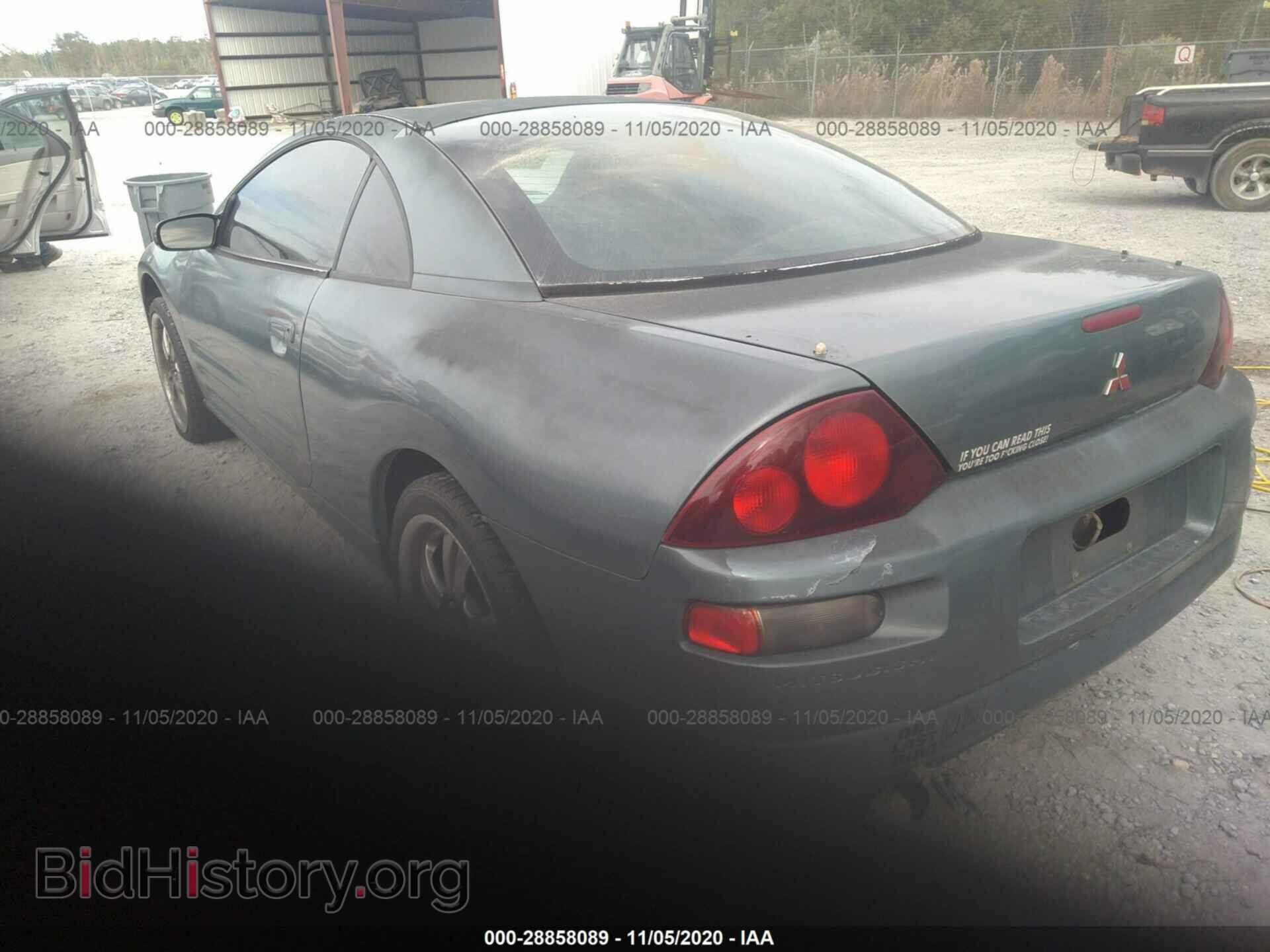 2000 MITSUBISHI ECLIPSE - VIN: 4A3AC44G3YE021480 - Фото 3