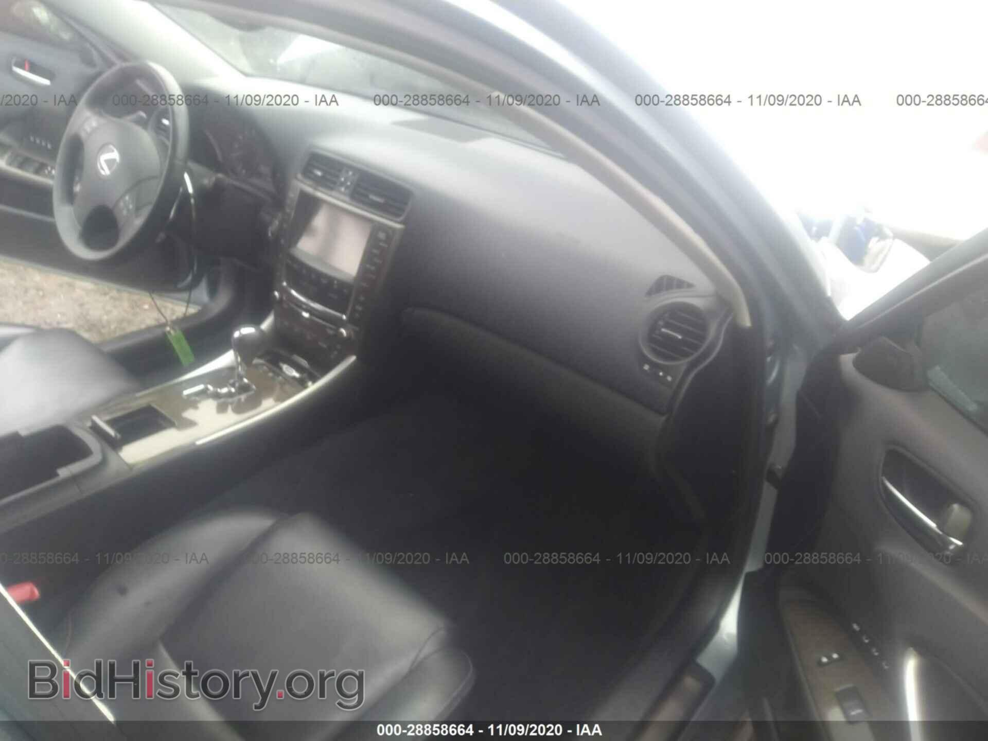 2010 LEXUS IS 250 - VIN: JTHCF5C20A5038918 - Фото 8