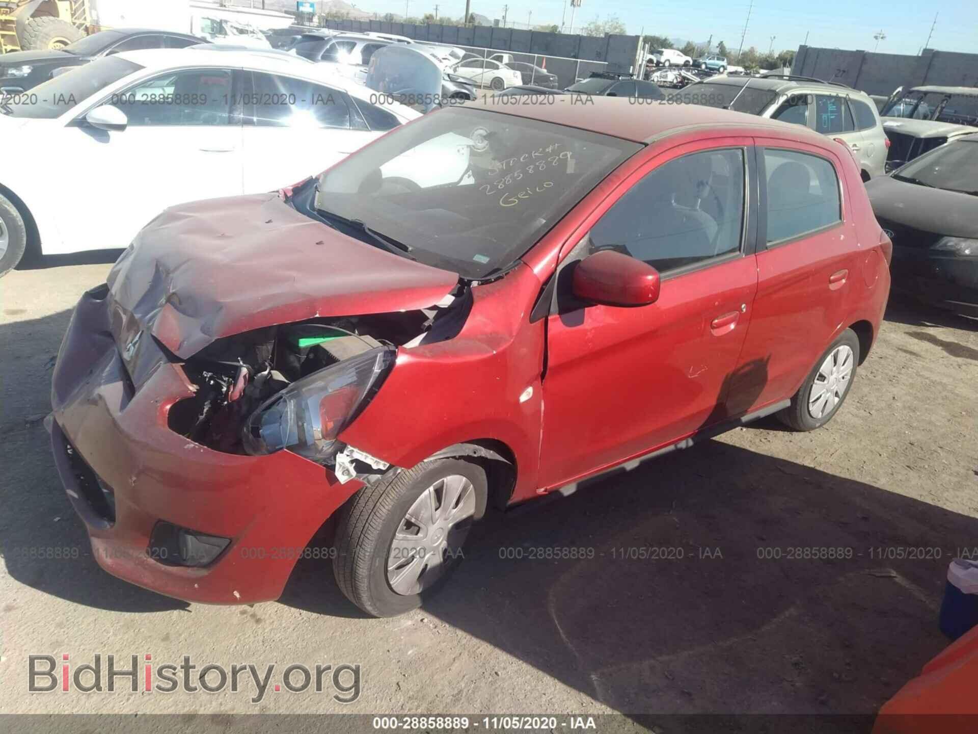 2015 MITSUBISHI MIRAGE - VIN: ML32A3HJ3FH035200 - Фото 2