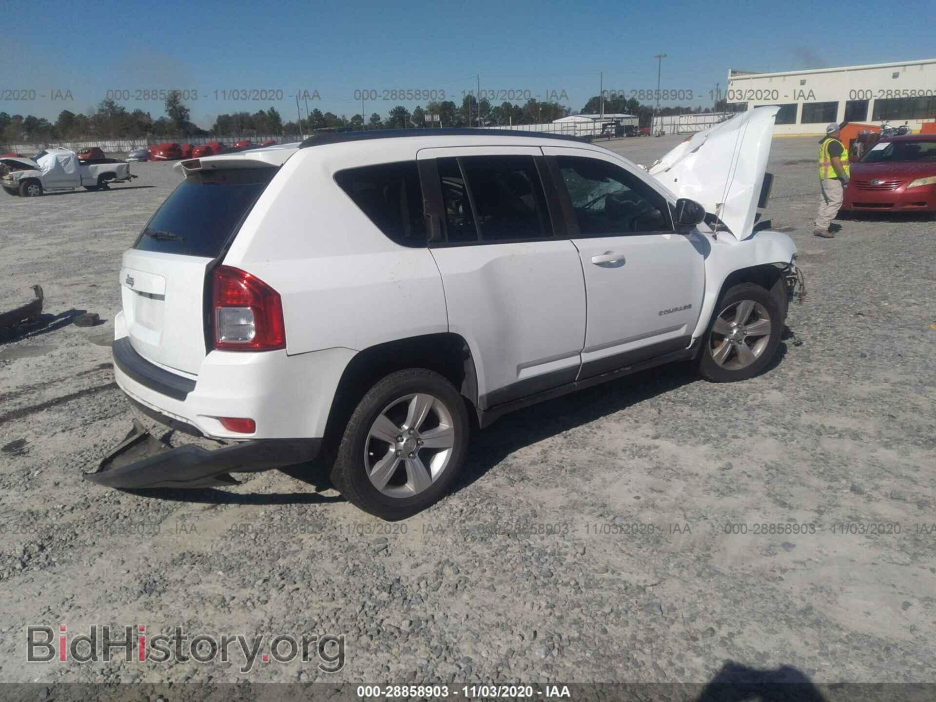 2012 JEEP COMPASS - VIN: 1C4NJCBA8CD518767 - Фото 4
