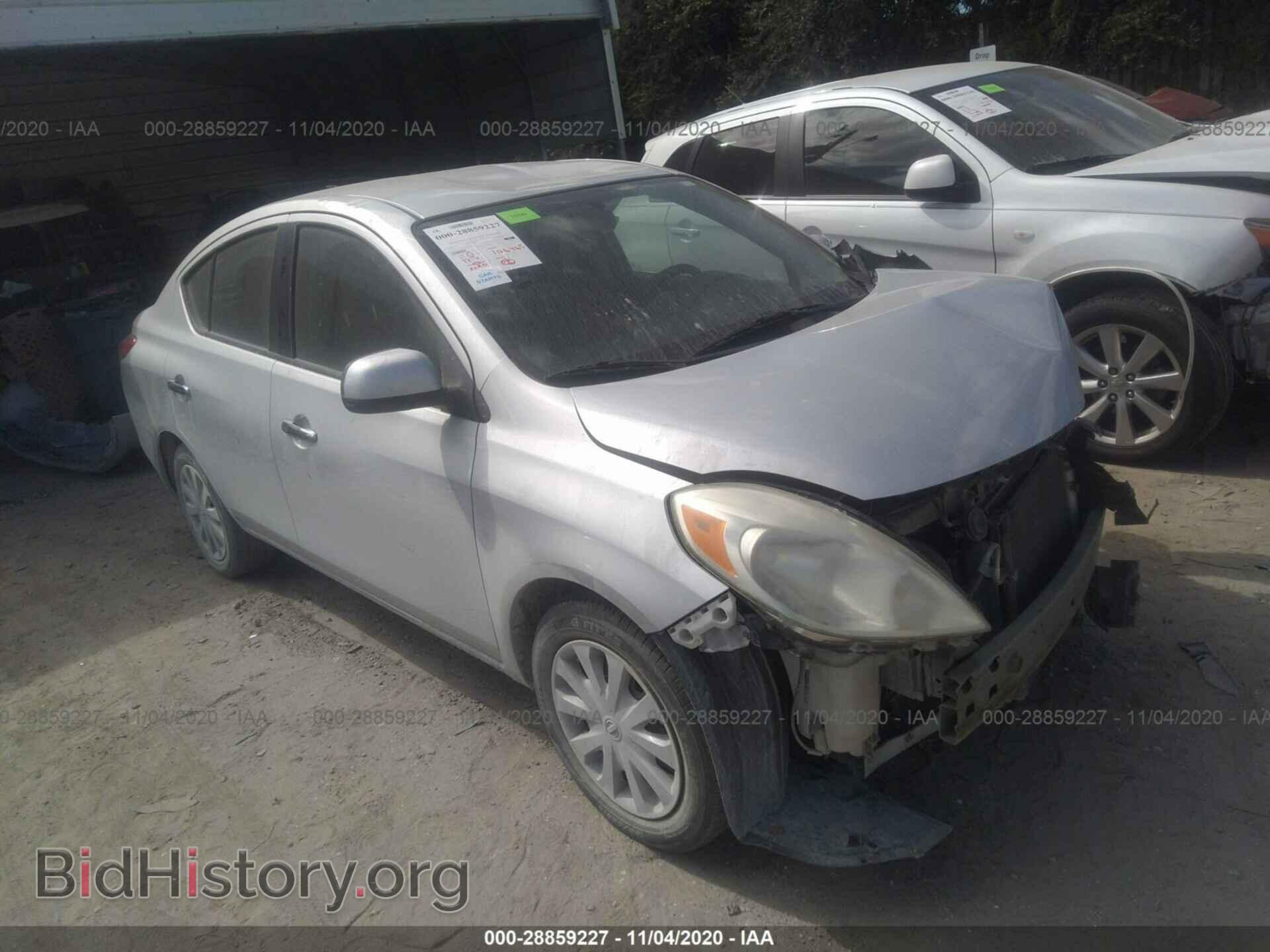 Фотография 3N1CN7AP2CL813501 - NISSAN VERSA 2012