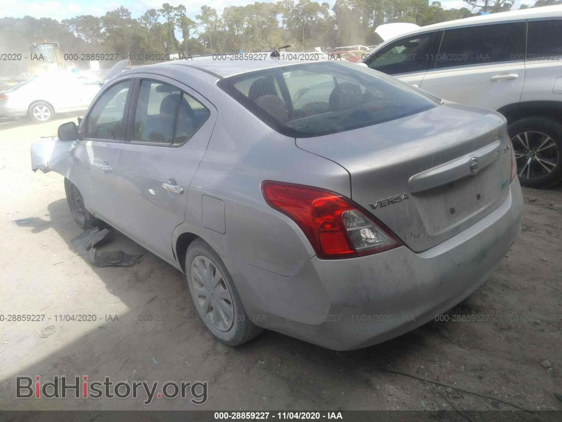 2012 NISSAN VERSA - VIN: 3N1CN7AP2CL813501 - Фото 3