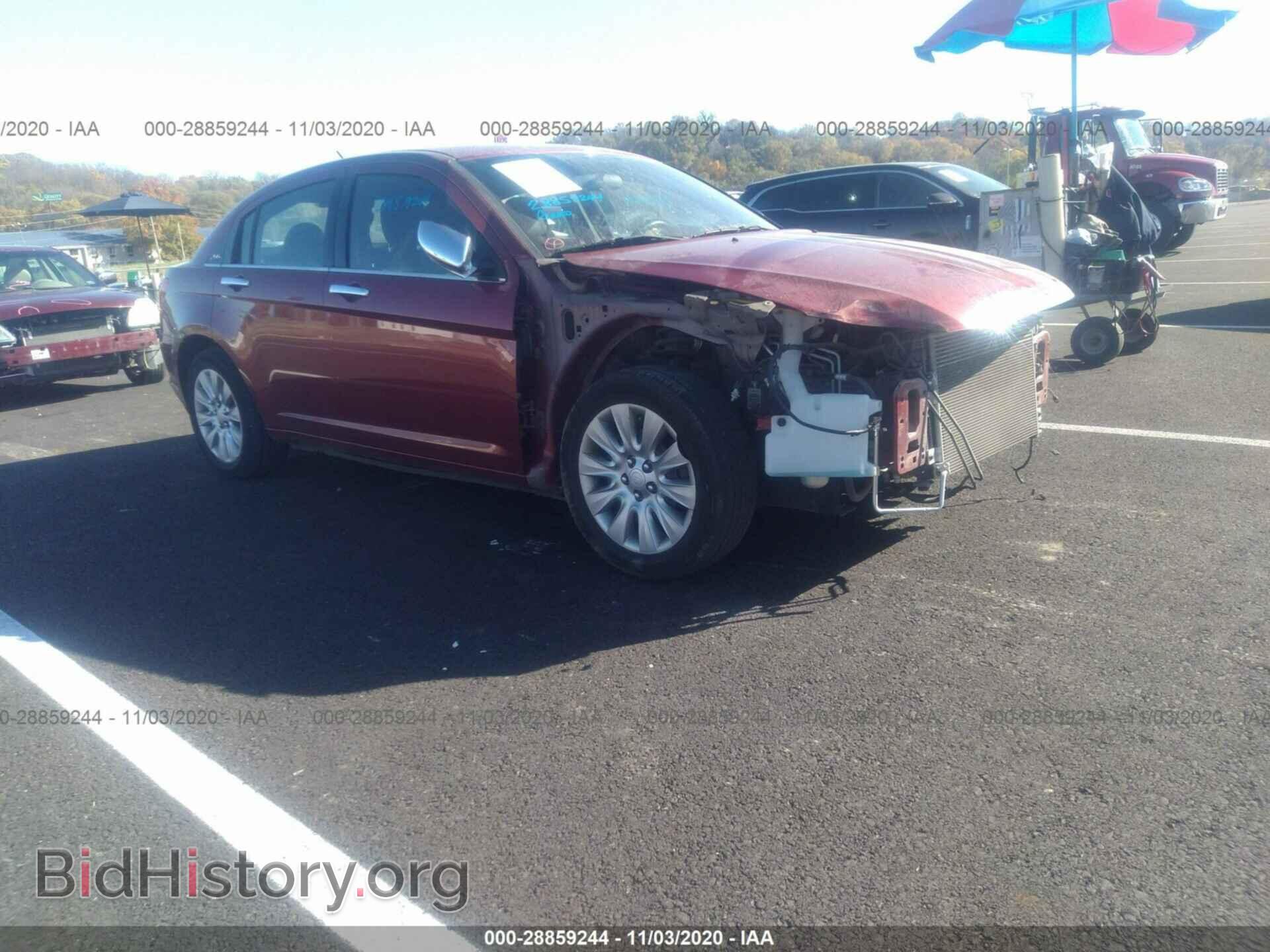 Фотография 1C3CCBAB0DN676476 - CHRYSLER 200 2013