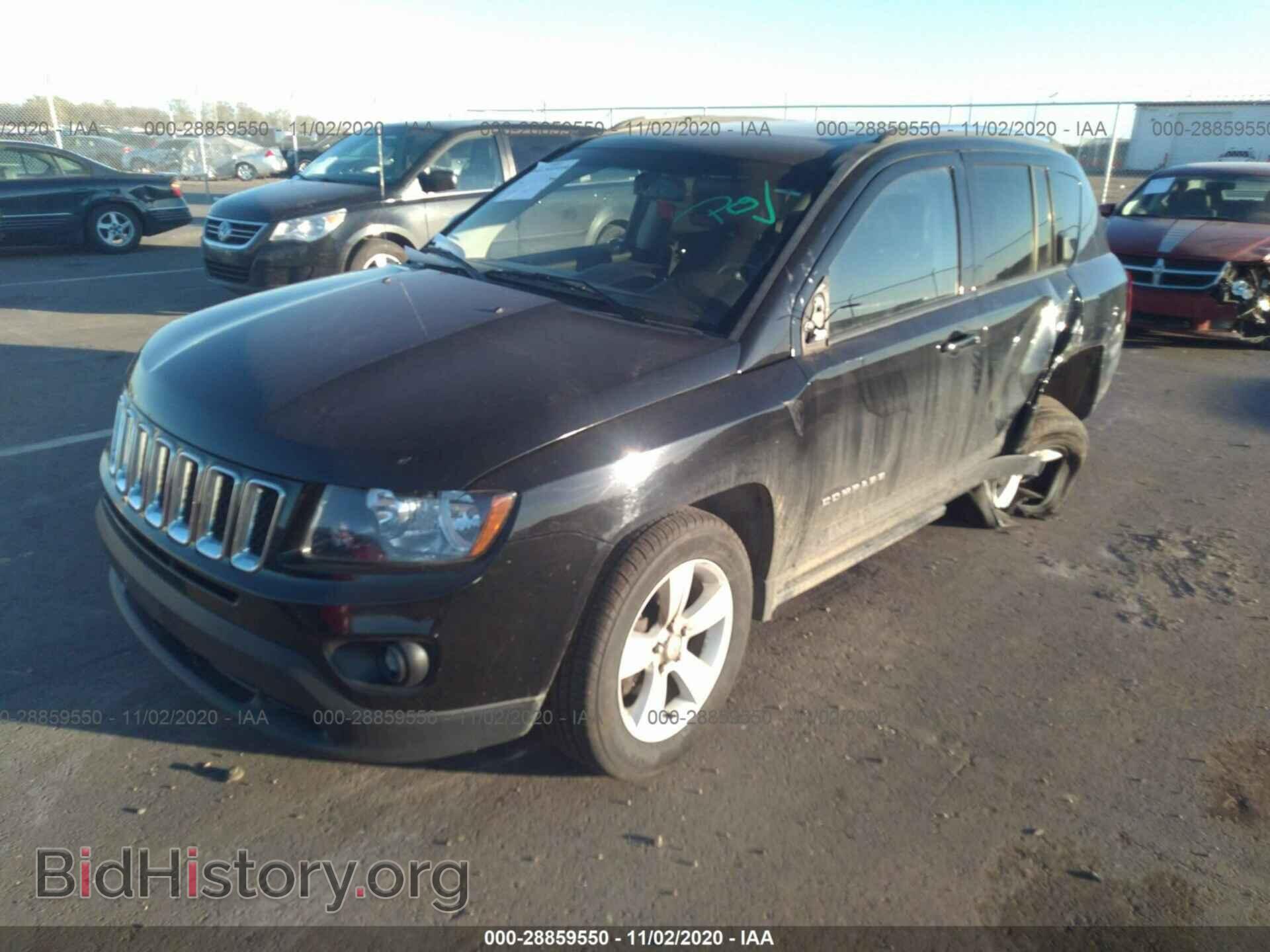 2014 JEEP COMPASS - VIN: 1C4NJDEB1ED664991 - Фото 2