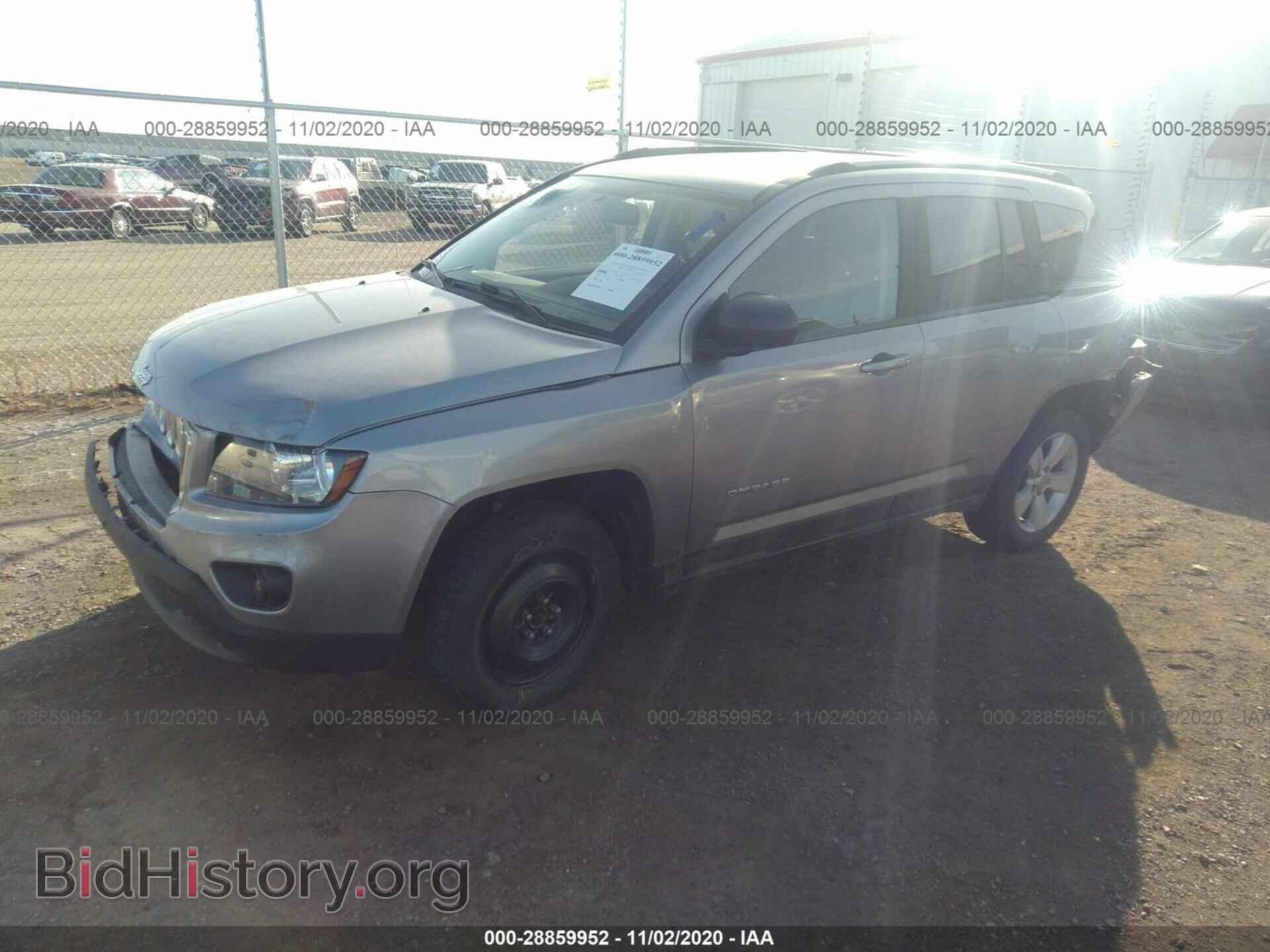 2016 JEEP COMPASS - VIN: 1C4NJDBBXGD686205 - Фото 2
