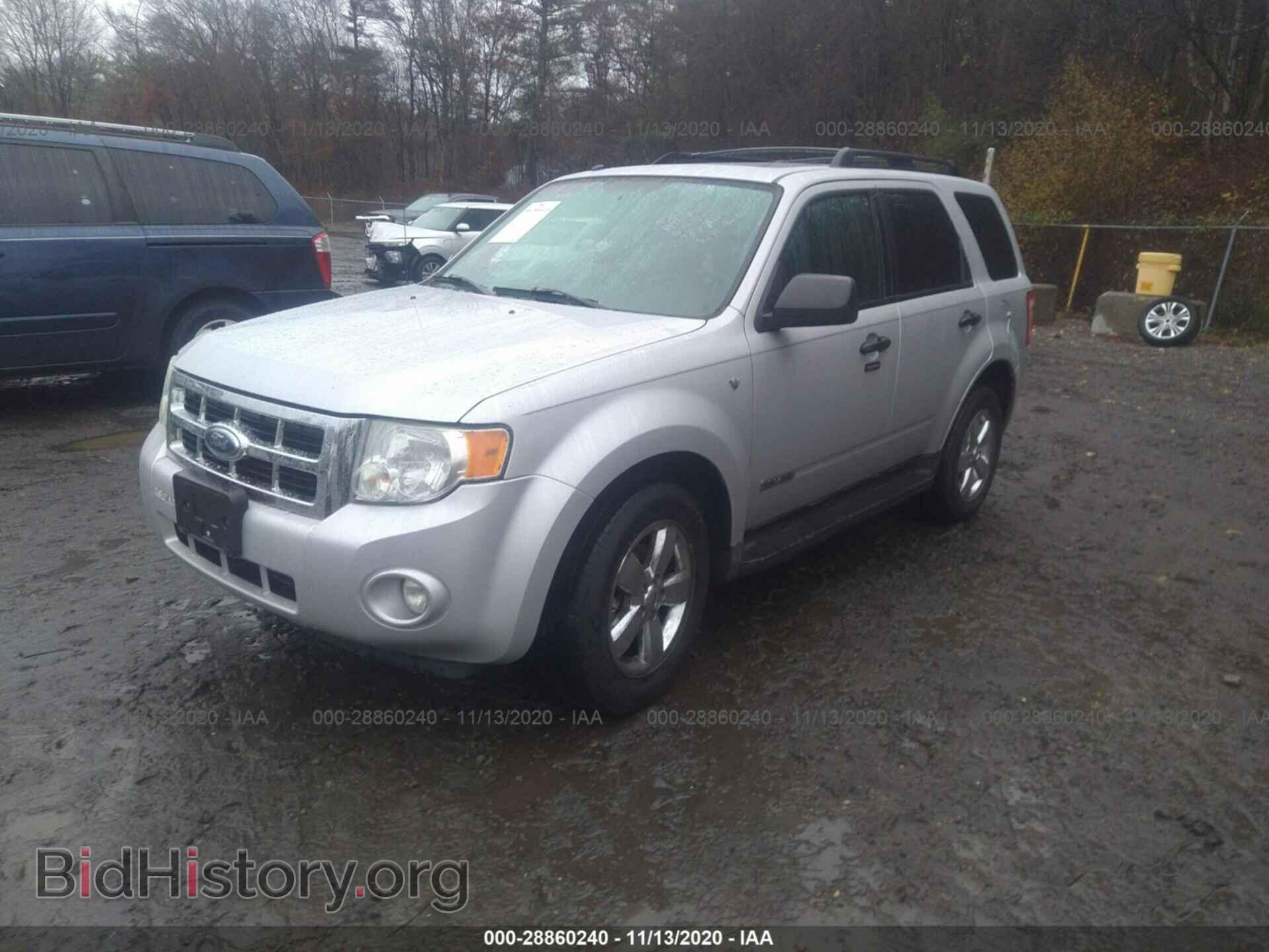 2008 FORD ESCAPE - VIN: 1FMCU93198KE00239 - Фото 2