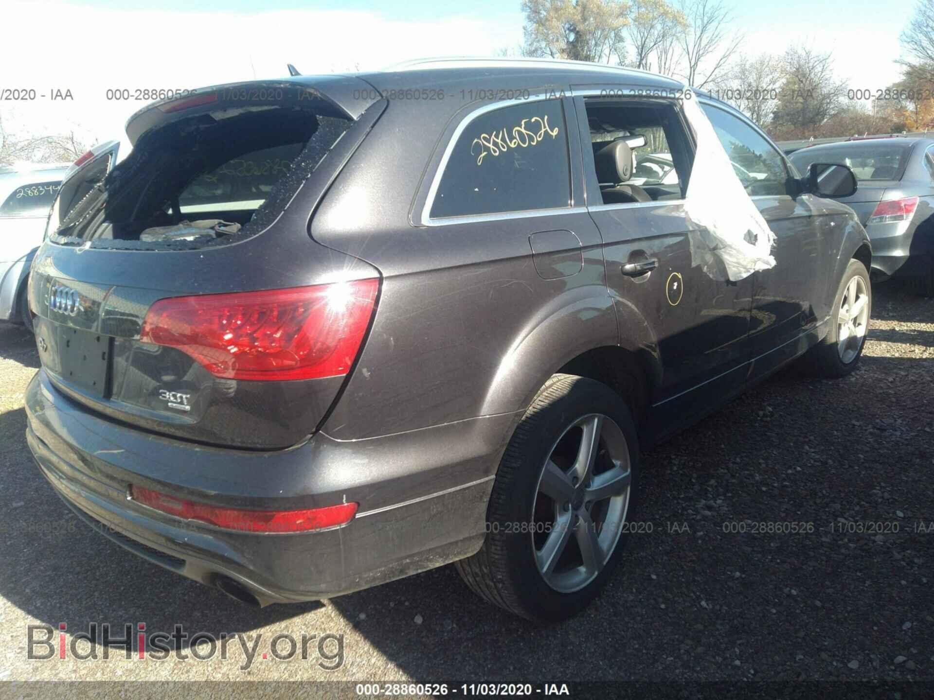 2012 AUDI Q7 - VIN: WA1WGCFE8CD004928 - Фото 4