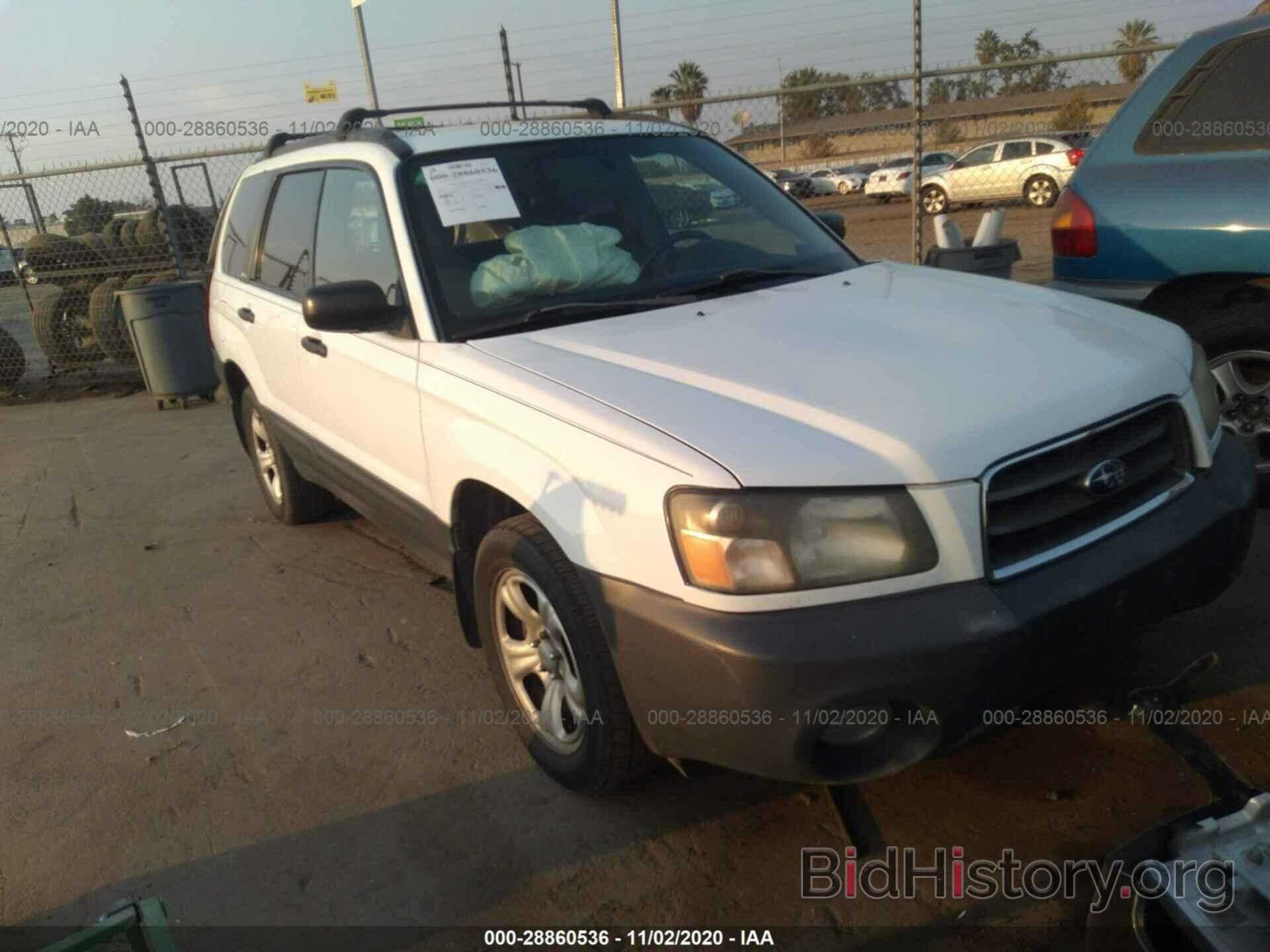 Photo JF1SG63664H721928 - SUBARU FORESTER 2004