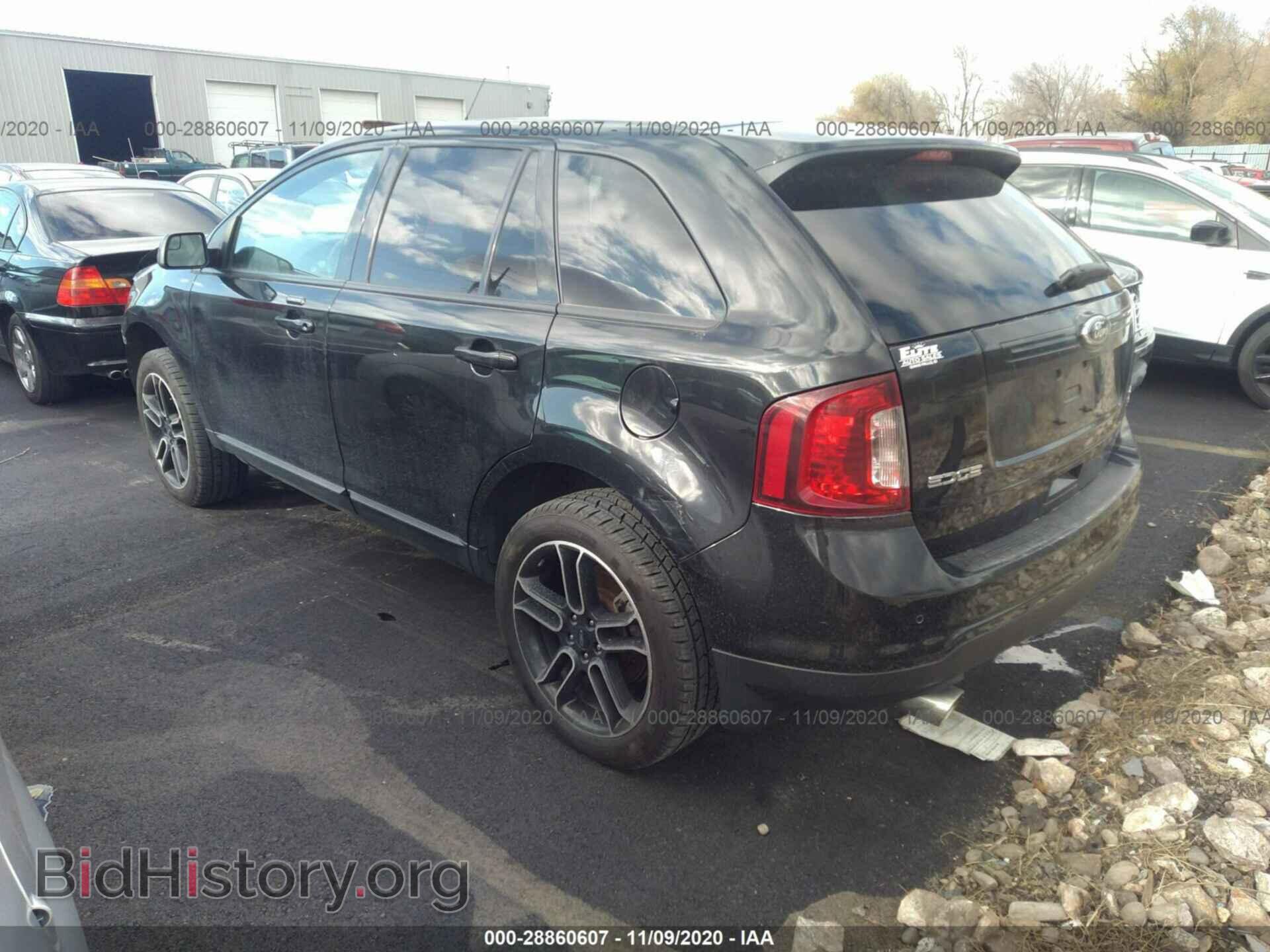 2013 FORD EDGE - VIN: 2FMDK4JC9DBC51563 - Фото 3