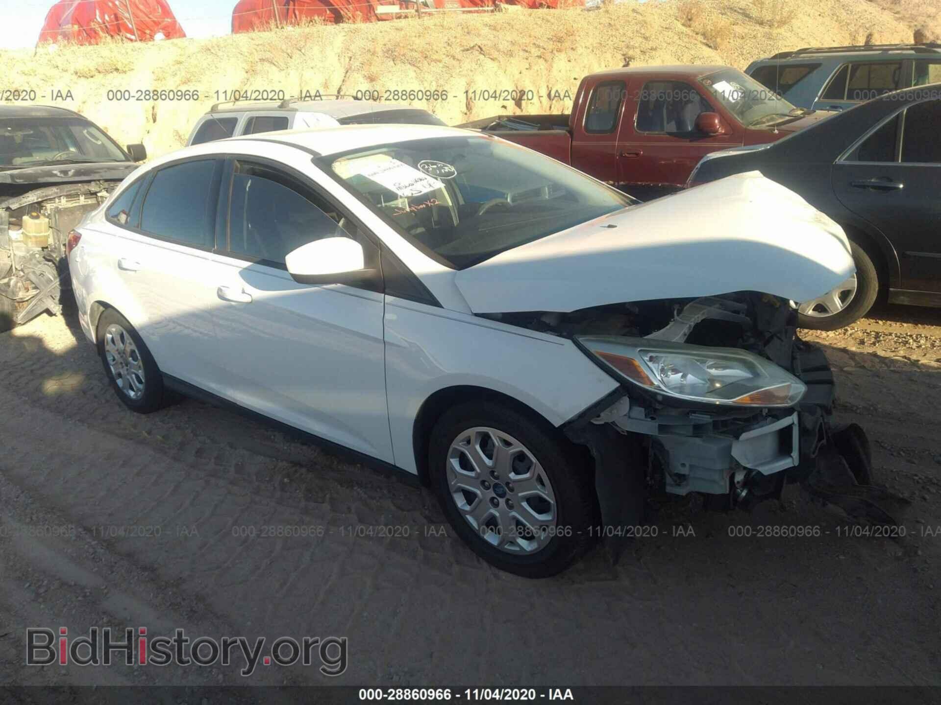 Фотография 1FAHP3F22CL108573 - FORD FOCUS 2012