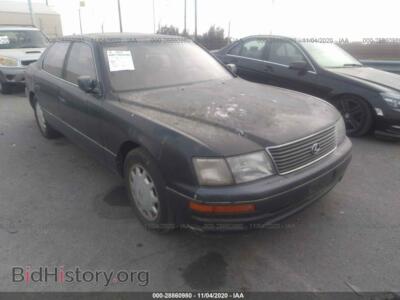 1995 Lexus LS 400, blue — VIN JT8UF22E5S0007533, IAAI