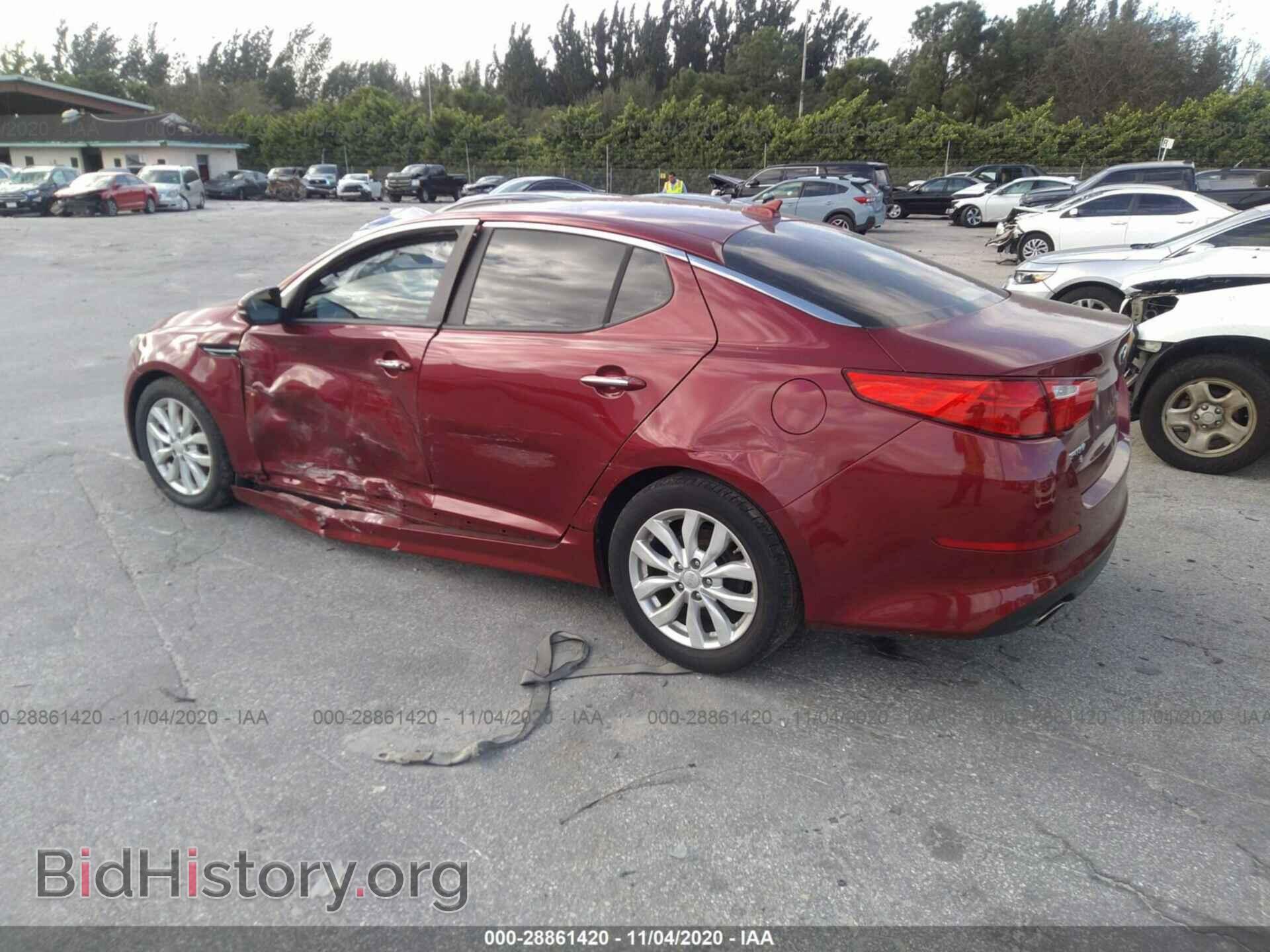 2014 KIA OPTIMA - VIN: 5XXGN4A71EG342940 - Фото 3