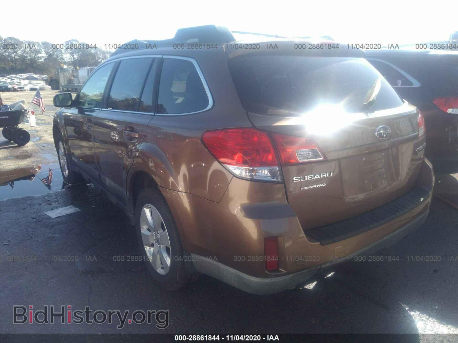 2011 SUBARU OUTBACK - VIN: 4S4BRBCC5B3325594 - Фото 3