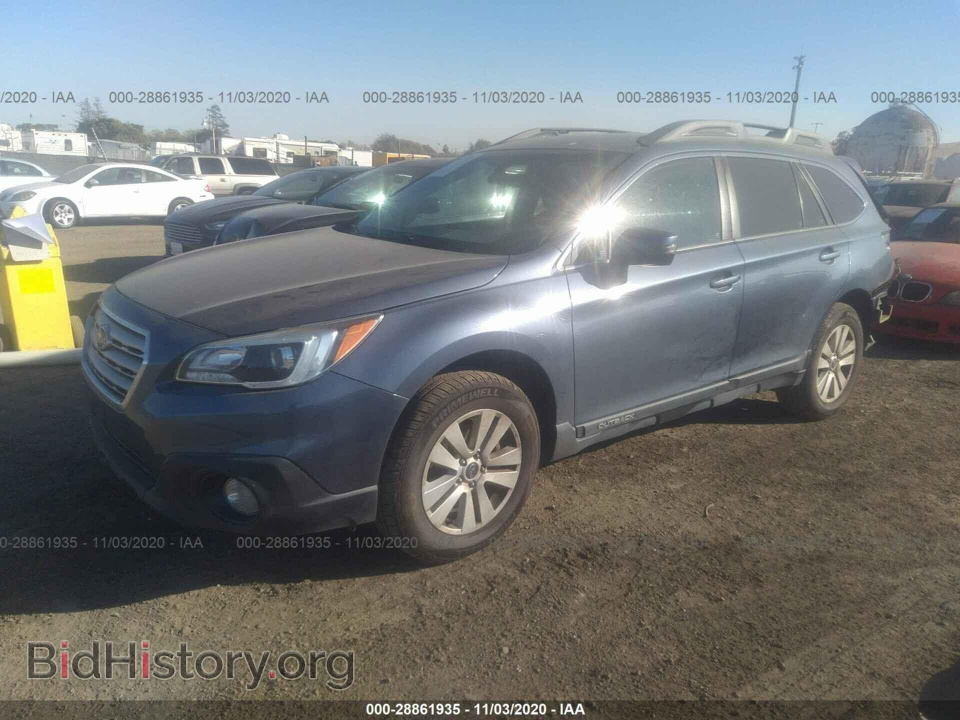 2017 SUBARU OUTBACK - VIN: 4S4BSAFCXH3318255 - Фото 2