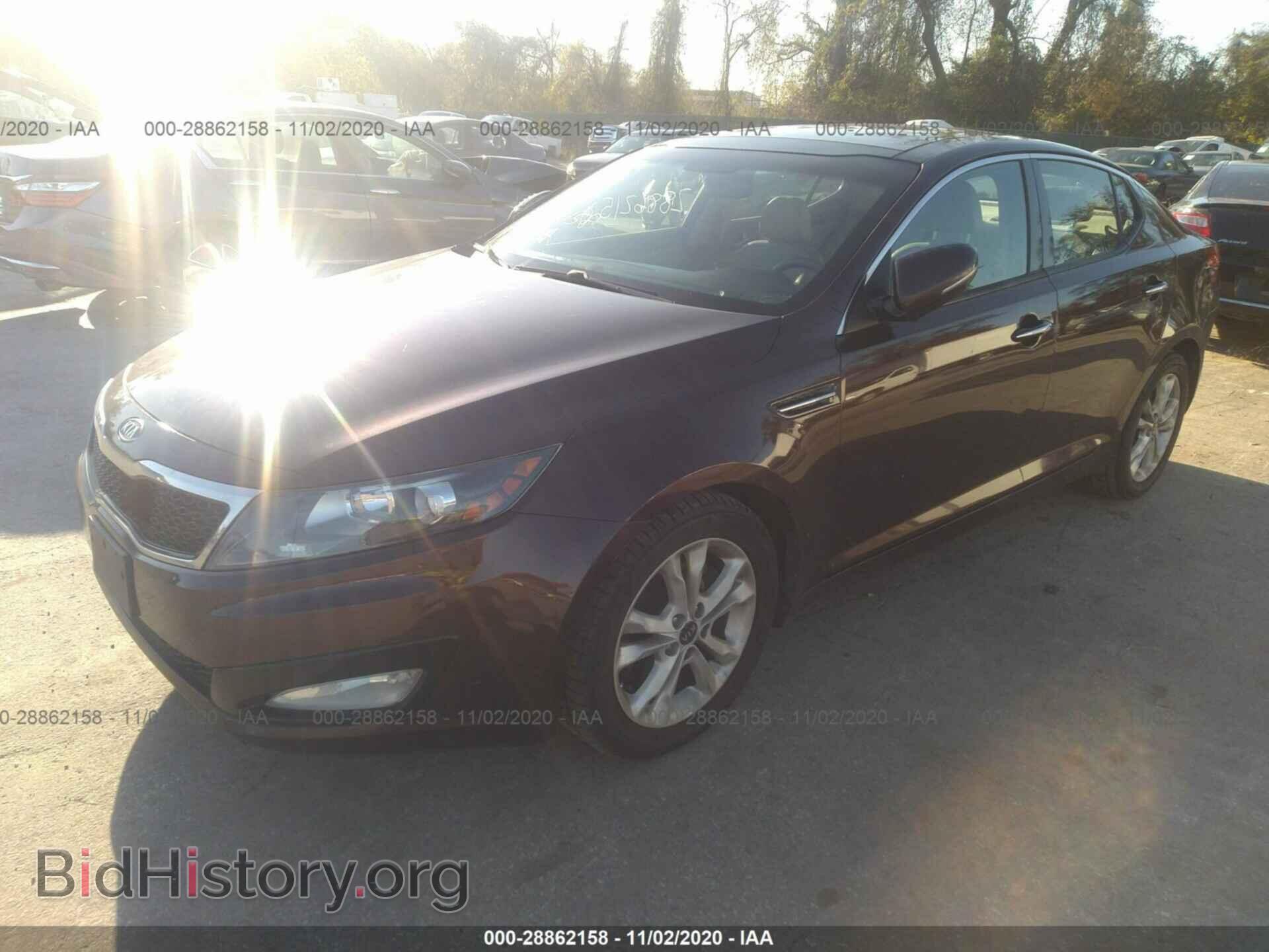 2011 KIA OPTIMA - VIN: KNAGN4A77B5115054 - Фото 2