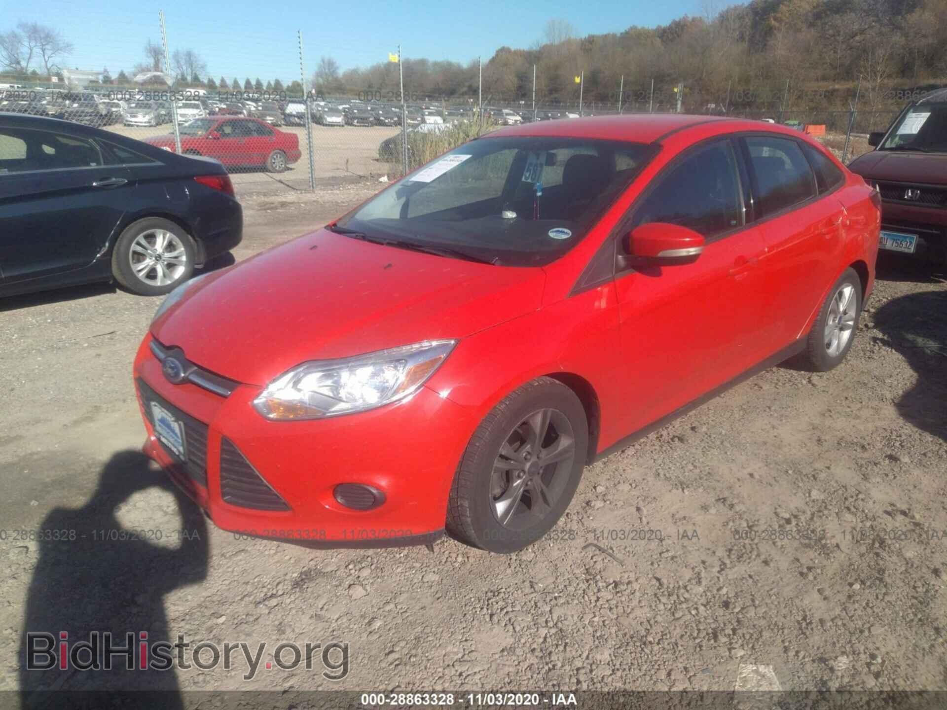 2014 FORD FOCUS - VIN: 1FADP3F25EL369326 - Фото 2