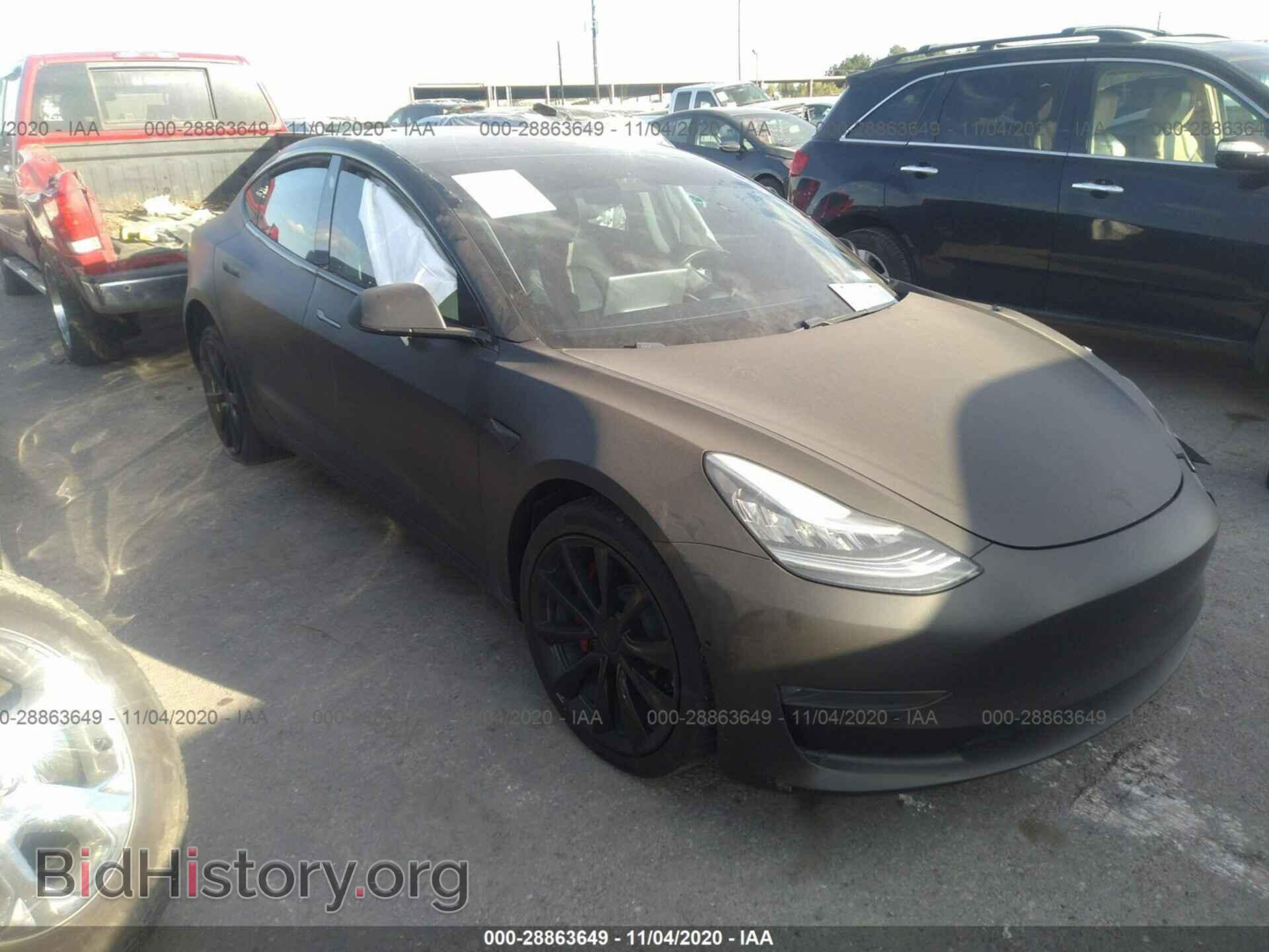 Фотография 5YJ3E1EA7JF023638 - TESLA MODEL 3 2018