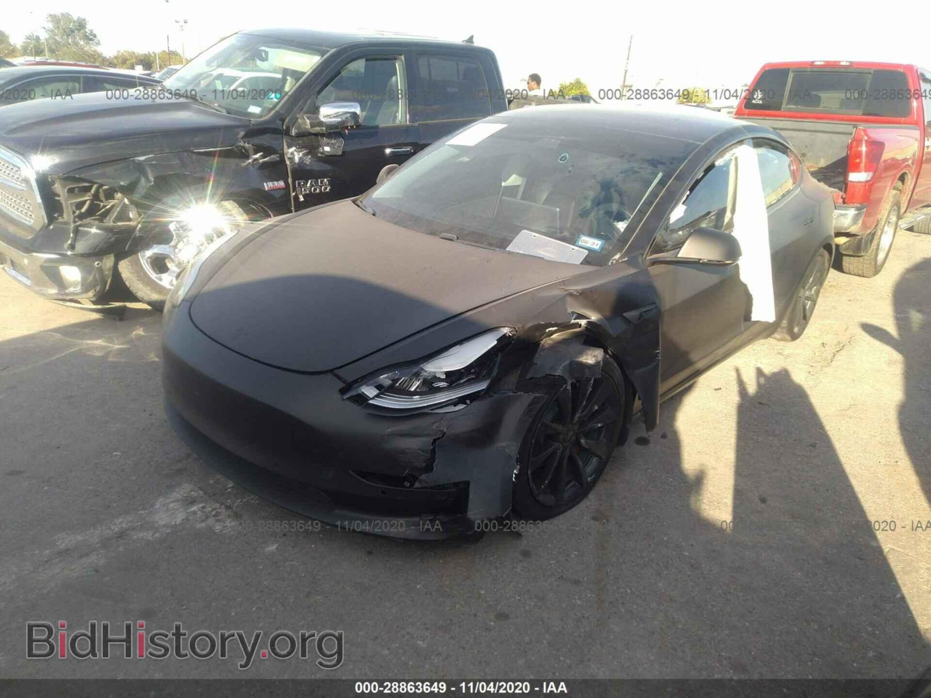 2018 TESLA MODEL 3 - VIN: 5YJ3E1EA7JF023638 - Photo 2