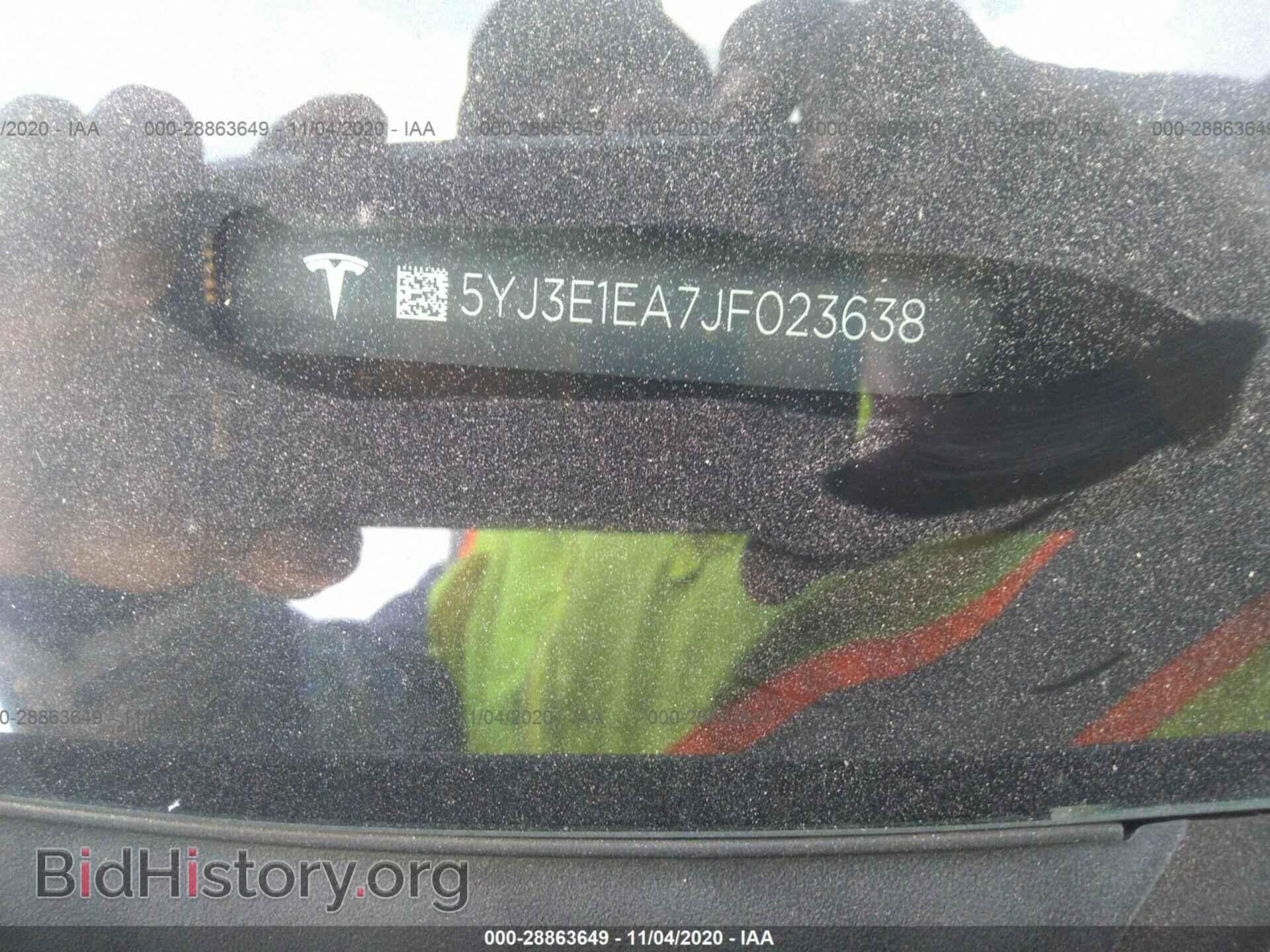 2018 TESLA MODEL 3 - VIN: 5YJ3E1EA7JF023638 - Photo 9