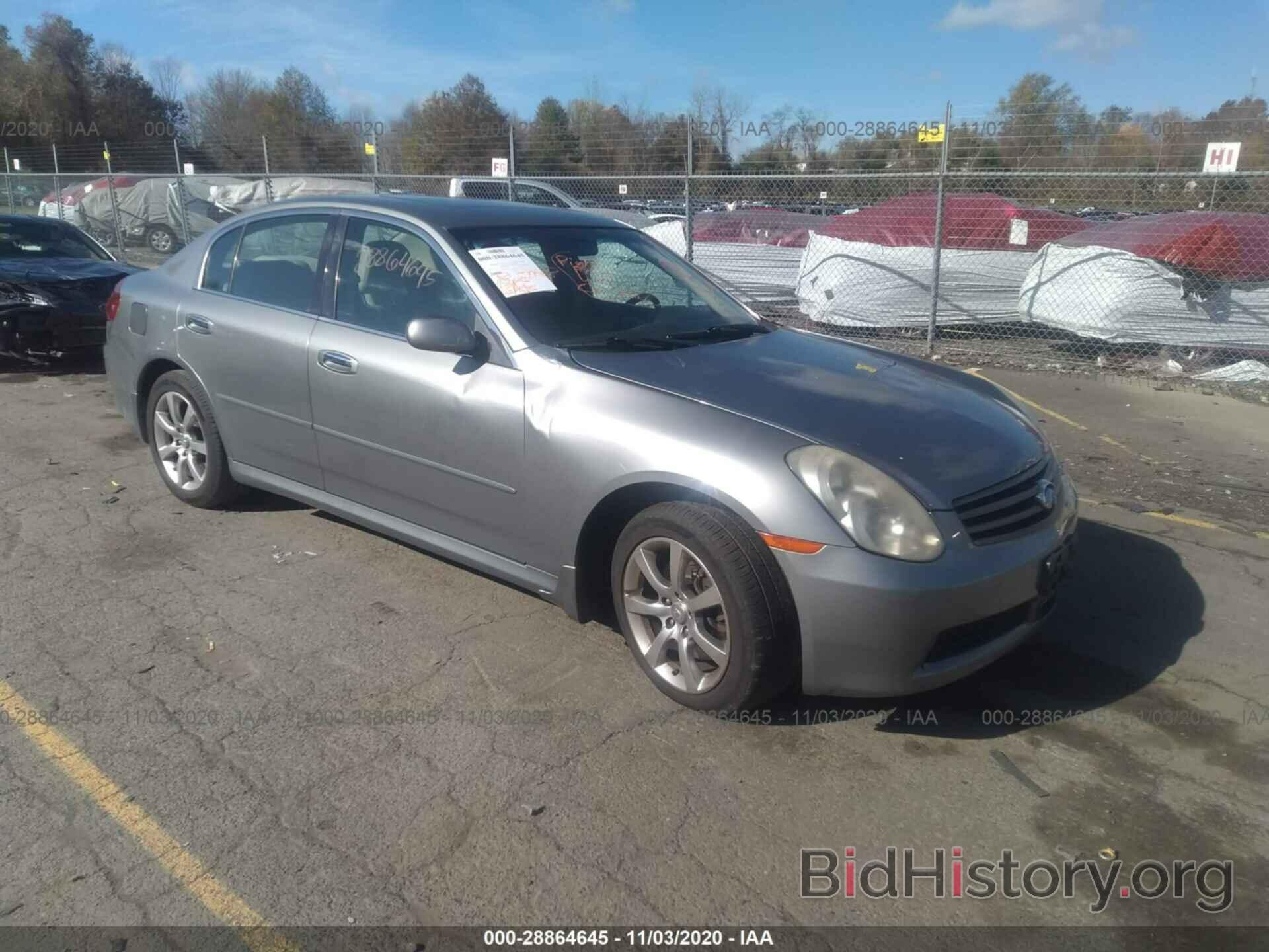 Photo JNKCV51F56M612029 - INFINITI G35 SEDAN 2006