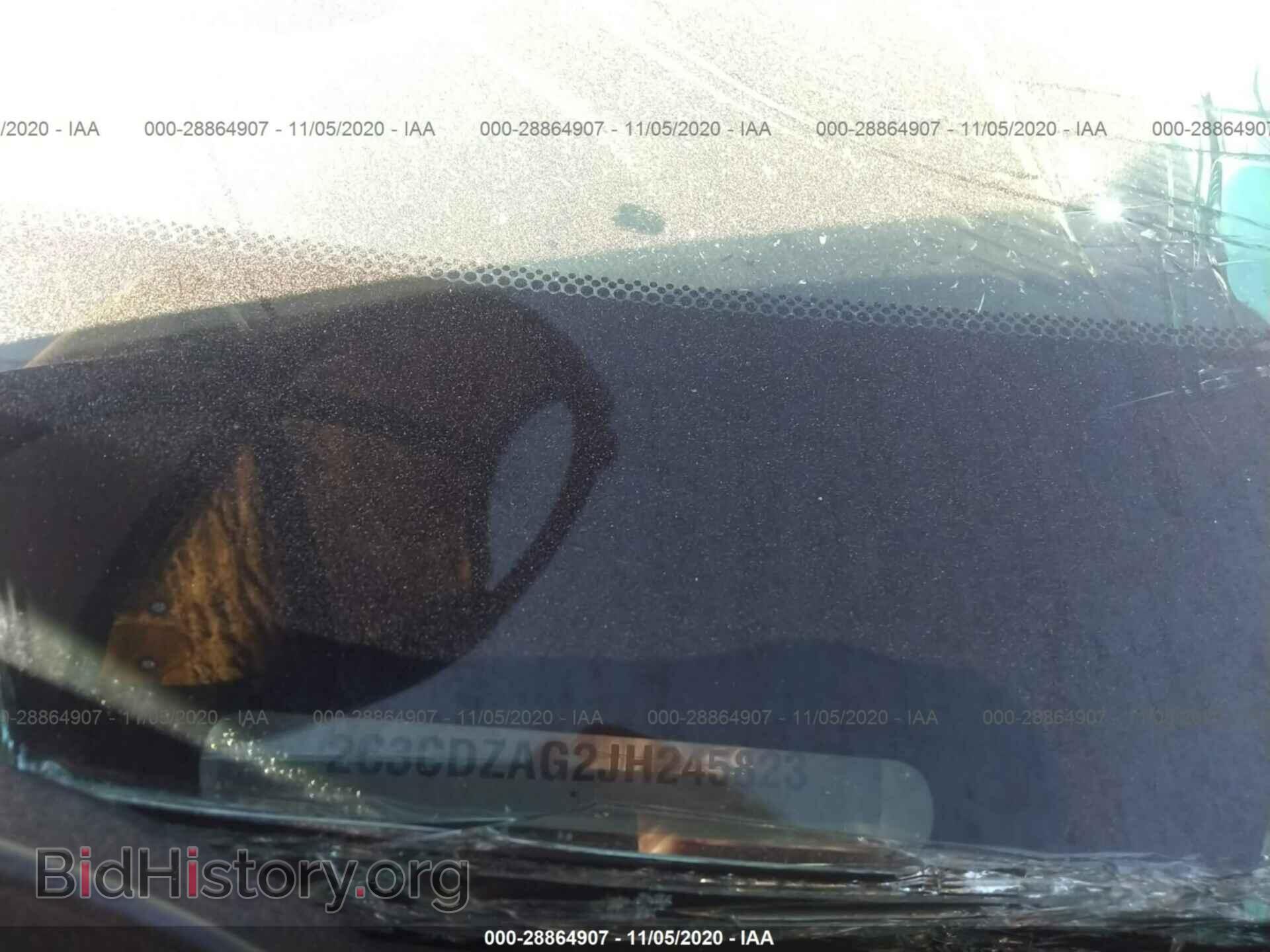 2018 DODGE CHALLENGER - VIN: 2C3CDZAG2JH245823 - Фото 9