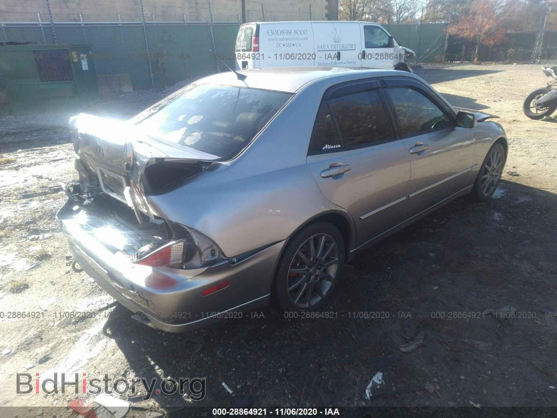 2004 LEXUS IS 300 - VIN: JTHBD192440093262 - Фото 4